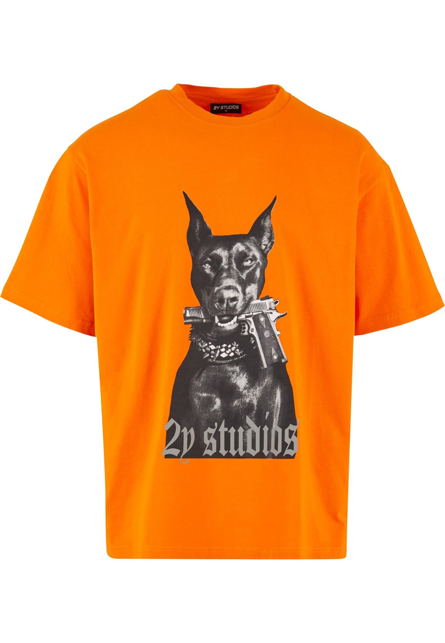 2Y Studios T-Shirt 2Y Studios Herren Doberman Oversize Tee (1-tlg) günstig online kaufen