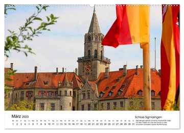 CALVENDO Wandkalender Deutschlands Burgen - Burgen, Schlösser und Ruinen (Premium, hochwertiger DIN A2 Wandkalender 2023, Kunstdruck in Hochglanz)