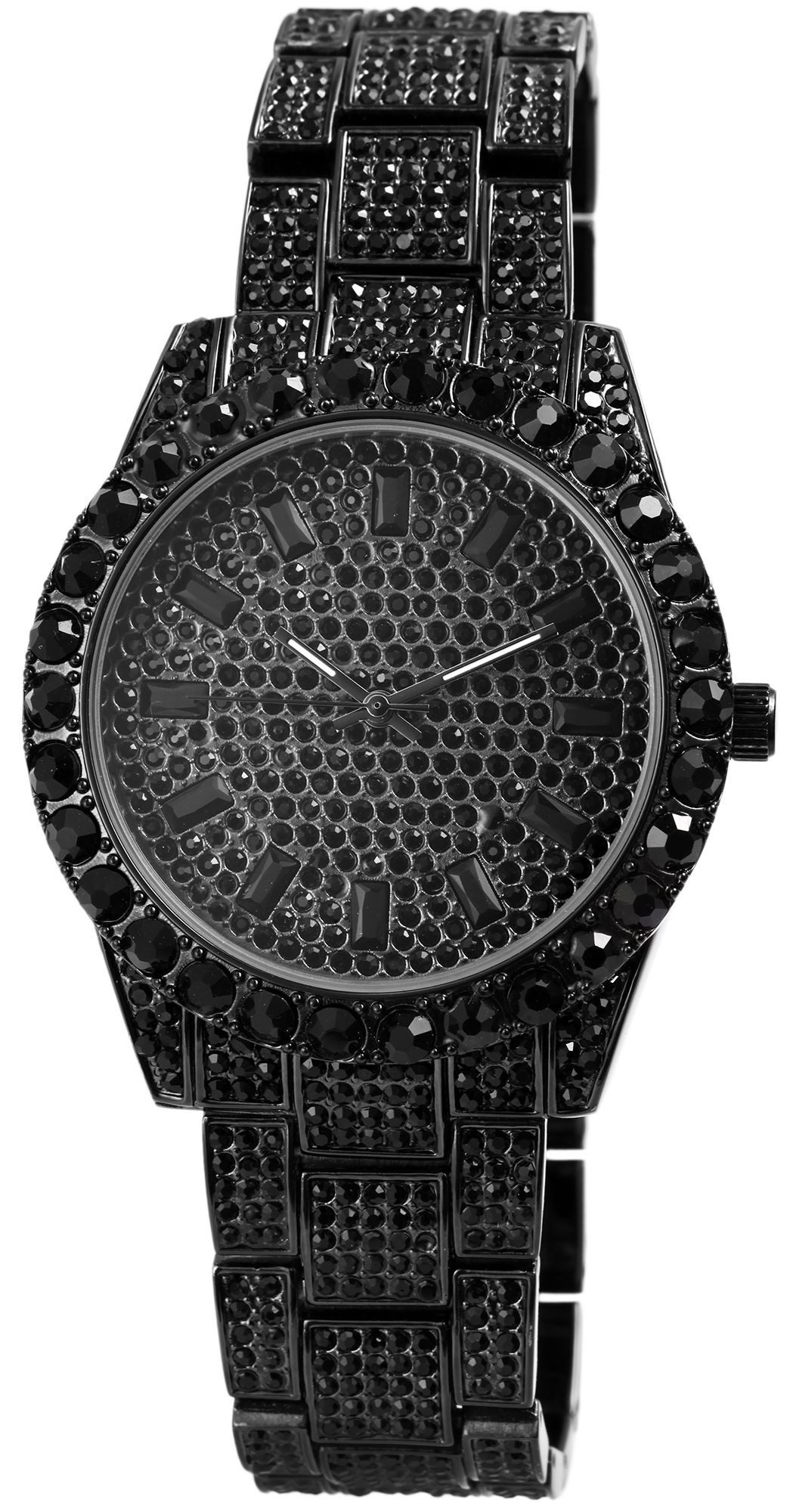 KingStar Quarzuhr EX0431 King Star Damenuhr mit Metallband, Simili, Damenuhr Metall