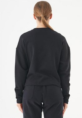 ORGANICATION Sweatshirt Seda-Women's Loose Fit Sweatshirt in Black