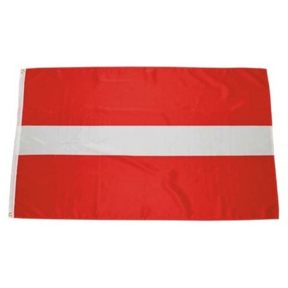 MFH Fahne Fahne 90 x 150 cm - Lettland - rot/weiß/rot