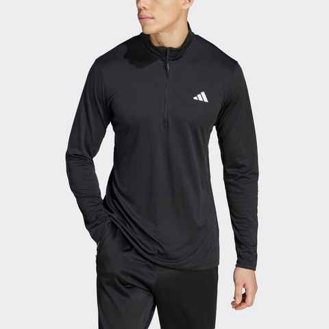 adidas Performance Sweatshirt TRAIN ESSENTIALS SEASONAL TRAINING 1/4ZIP LONGSLEEVE