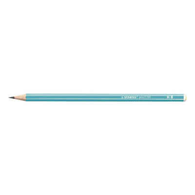 STABILO Bleistift pencil 160, (12-tlg), HB (mittelweich), ohne Radiergummi, Sechskant