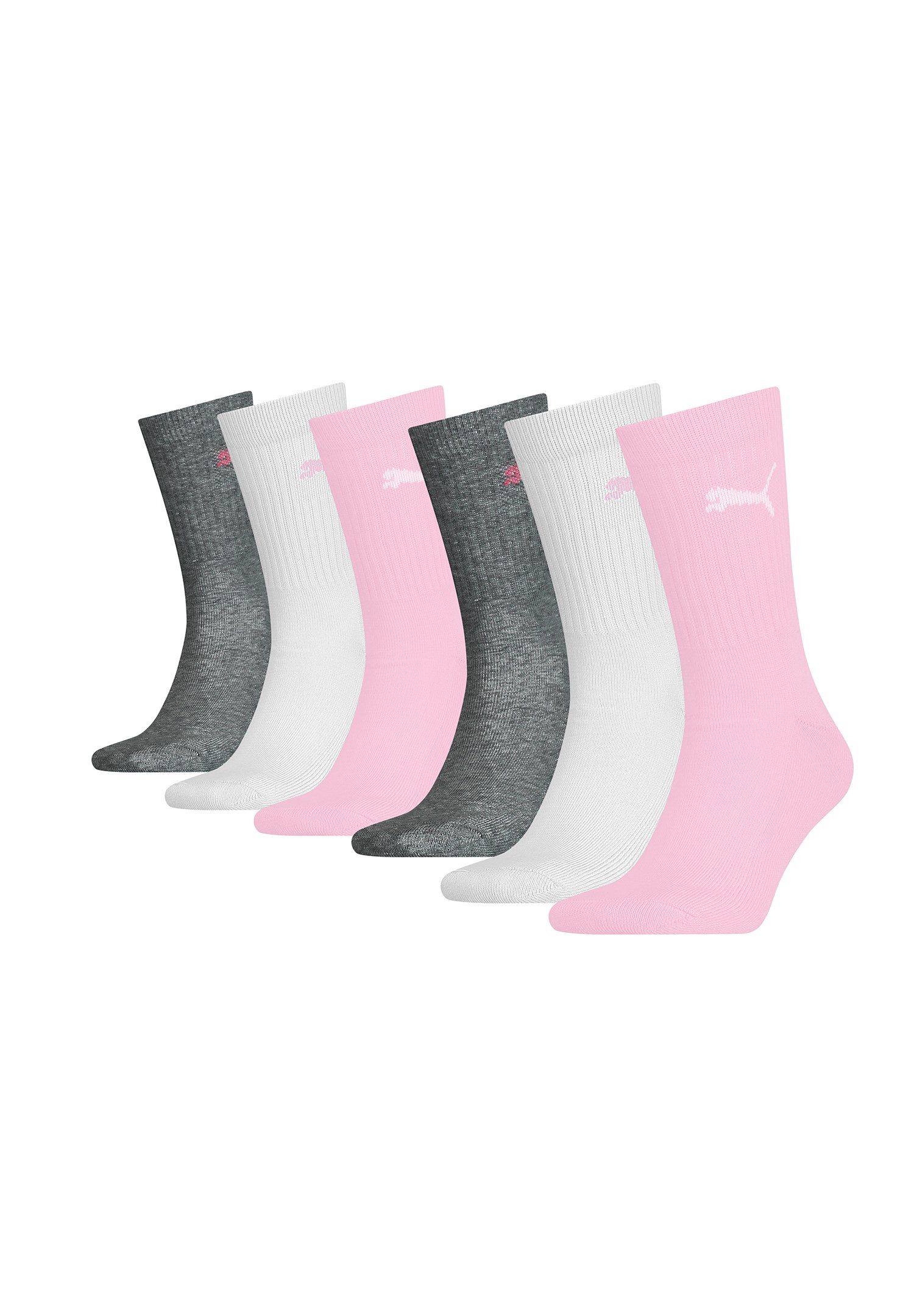 PUMA Kurzsocken PUMA JUNIOR CREW 6P (Spar-Pack, 6-Paar, 6er-Pack) günstig online kaufen