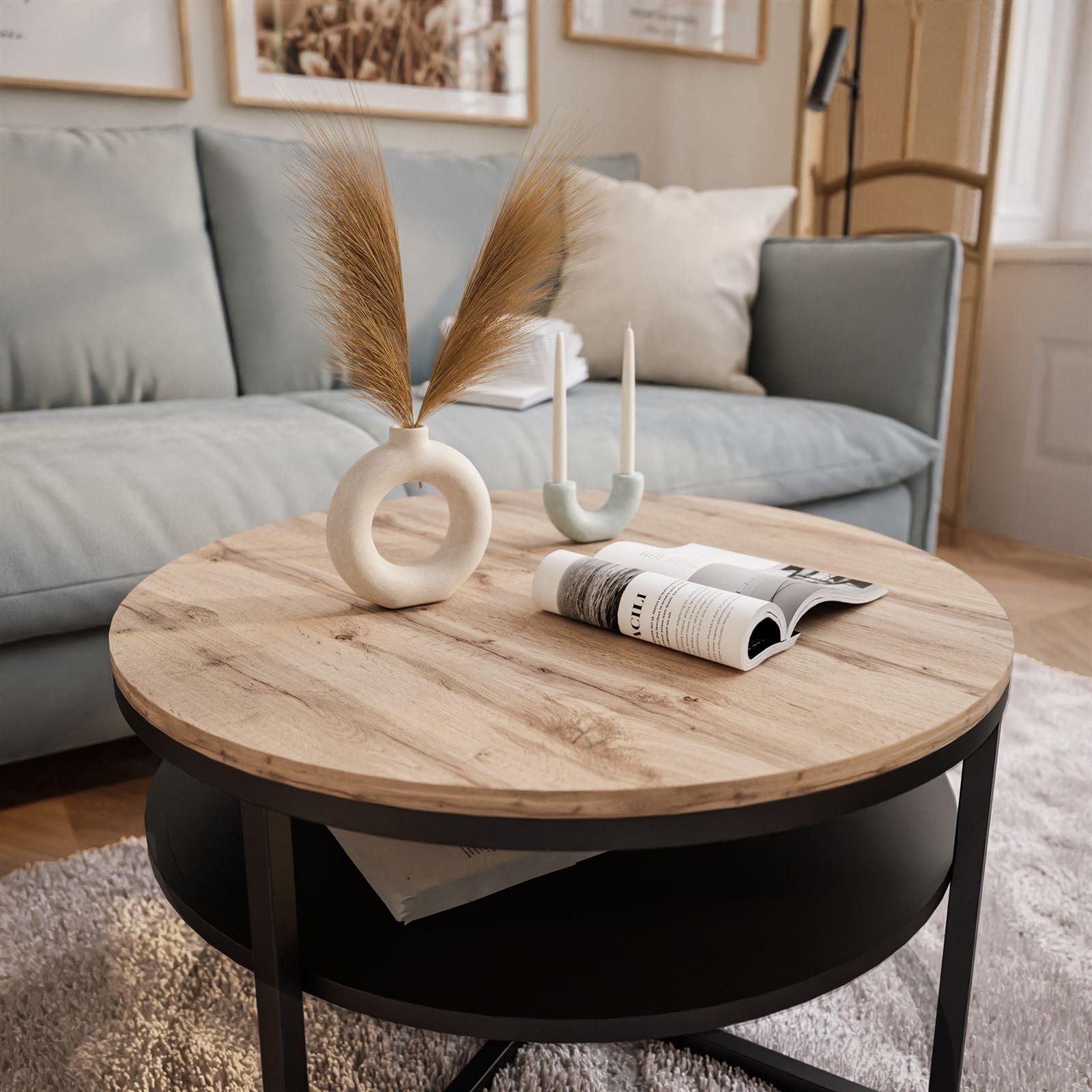 yourhouse24 Couchtisch CIRI-X runder Couchtisch mit günstig online kaufen