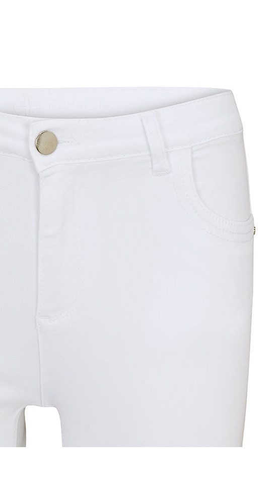 Faber Stretch-Hose 7/8-Stretchhose 5-Pocket Skinny Farbe Khaki