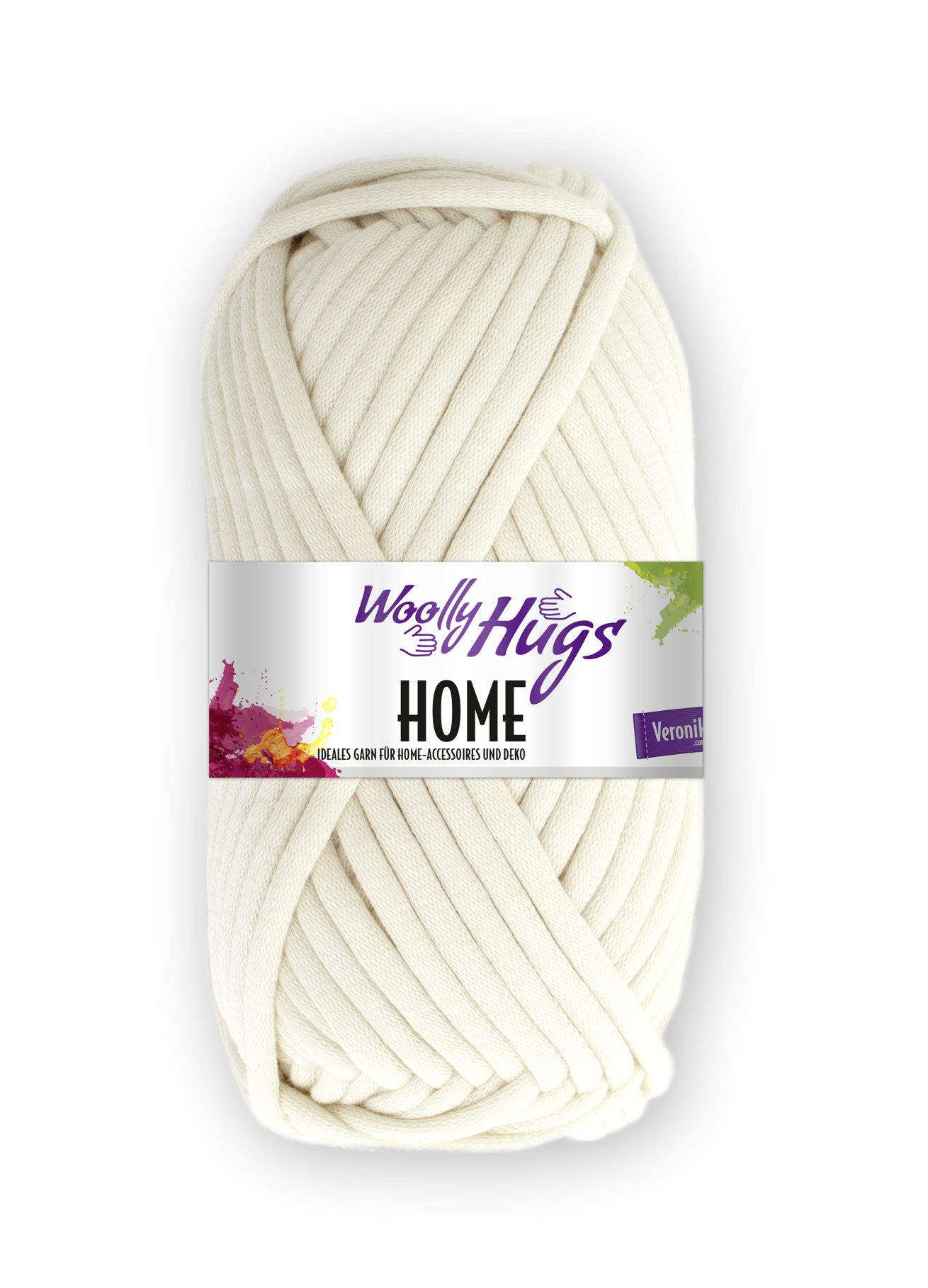 Woolly Hugs Woolly Hugs HOME Häkelwolle, 57 m (Home Garn – das ultimative Garn für trendige Home-Deko), 100 g