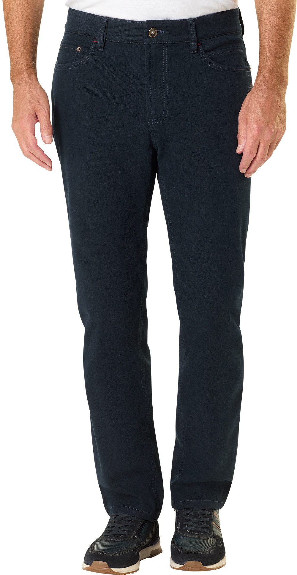 Suprax 5-Pocket-Hose Perfekte Passform mit feiner Piqué-Garnstruktur