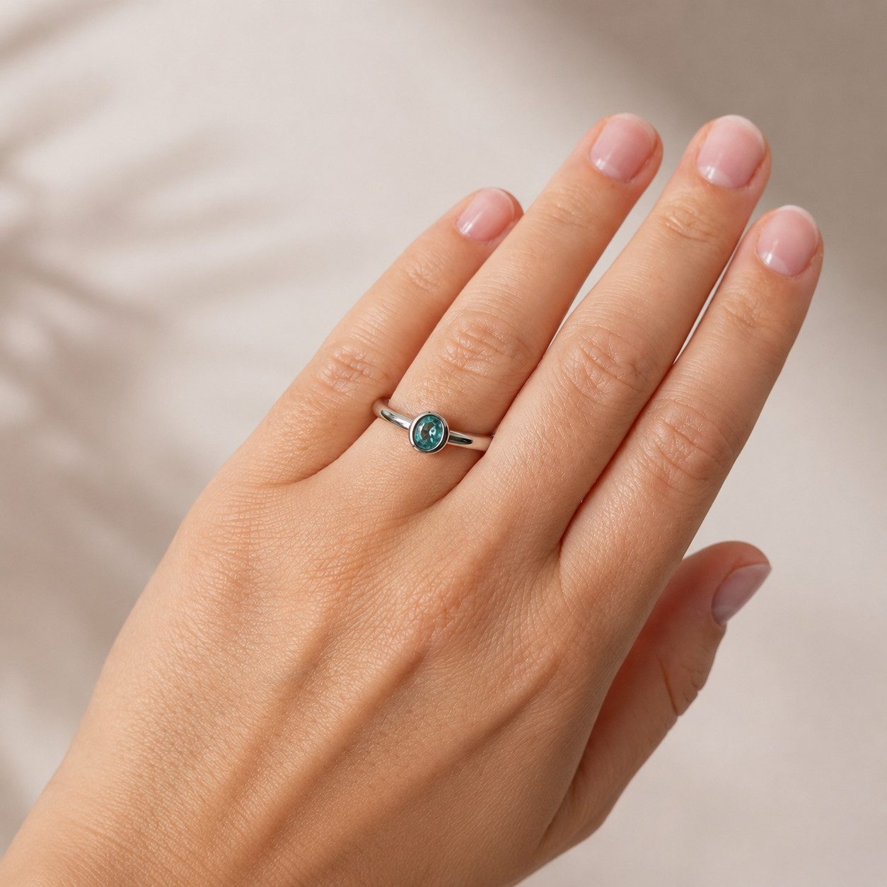 Sogni d'oro Fingerring mit Paraiba Turmalin