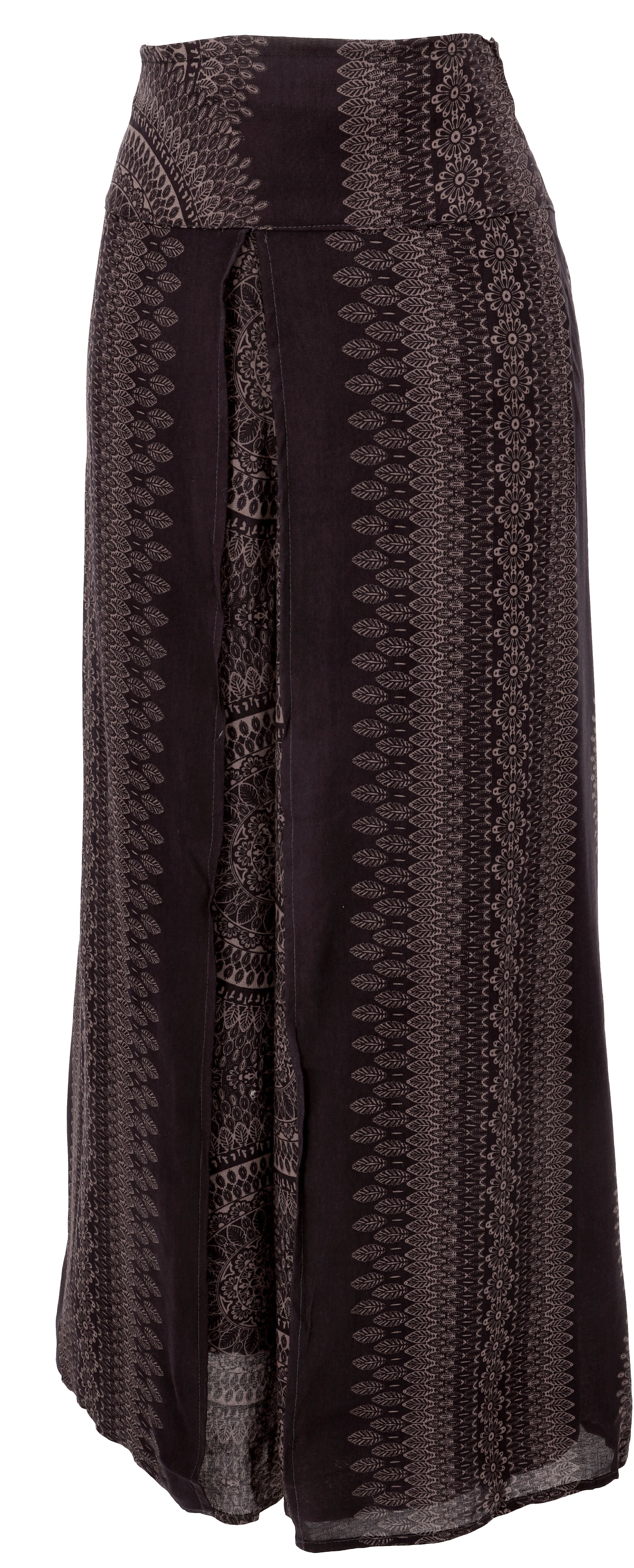 Guru-Shop Relaxhose Palazzohose, offene Boho Sommerhose, günstig online kaufen