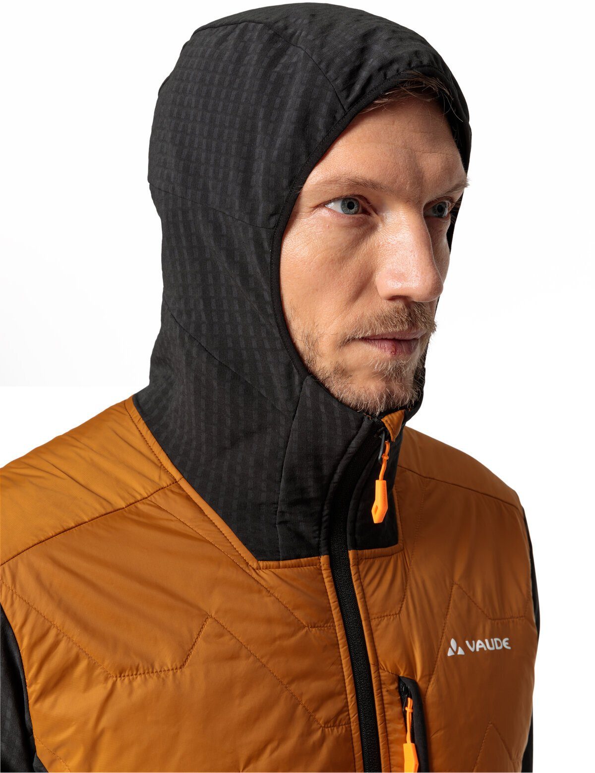 VAUDE Valdassa Men's II Outdoorjacke silt (1-St) kompensiert Klimaneutral Hybrid brown Jacket