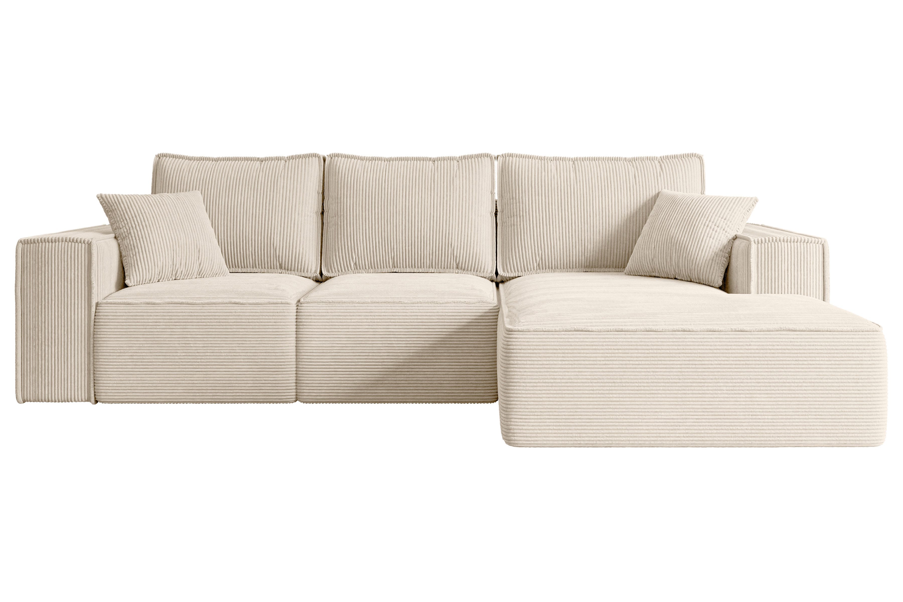 ALTDECOR Ecksofa SERRA-L-S, Couch mit Schlaffunktion, günstig online kaufen