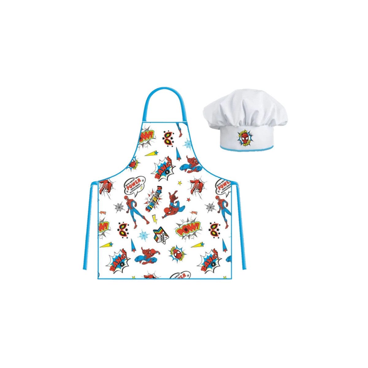 MARVEL Kochschürze Spiderman Unisex Kinder, (2-tlg)