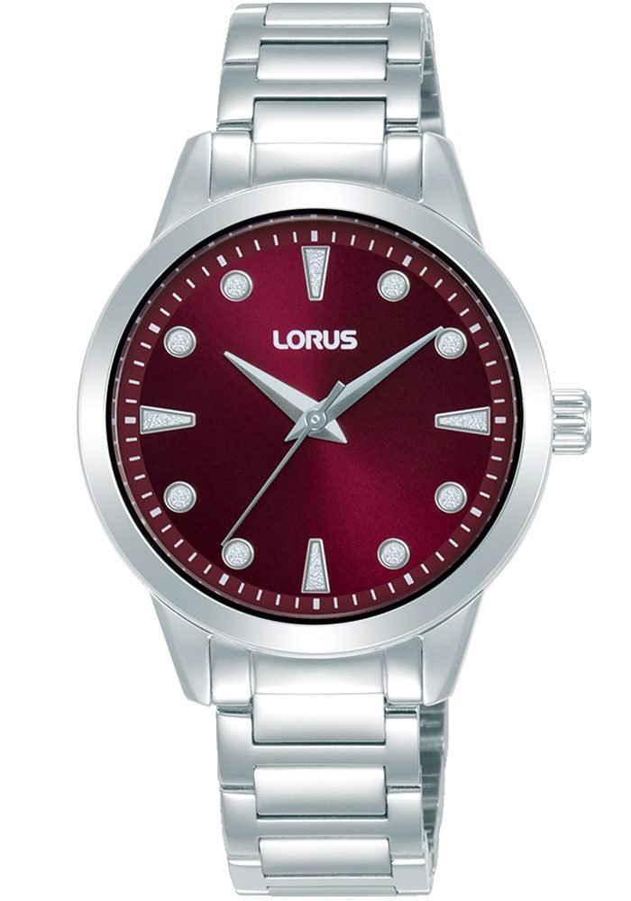 LORUS Quarzuhr Classic Quarz RG263YX9, Armbanduhr, Damenuhr, Edelstahlarmband, analog