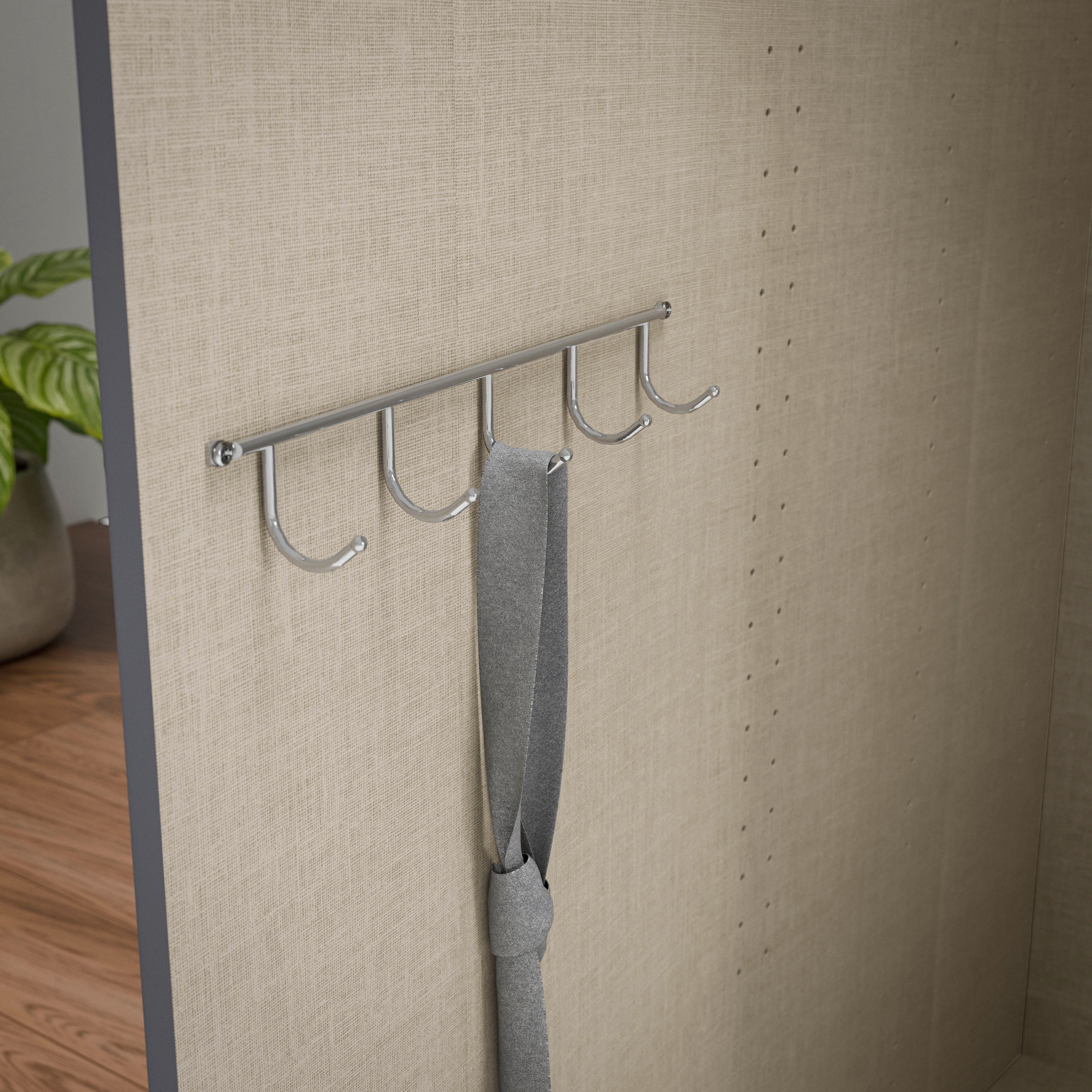 rauch Hakenleiste Zubehör für Rauch-Schränke, mit 5 Haken