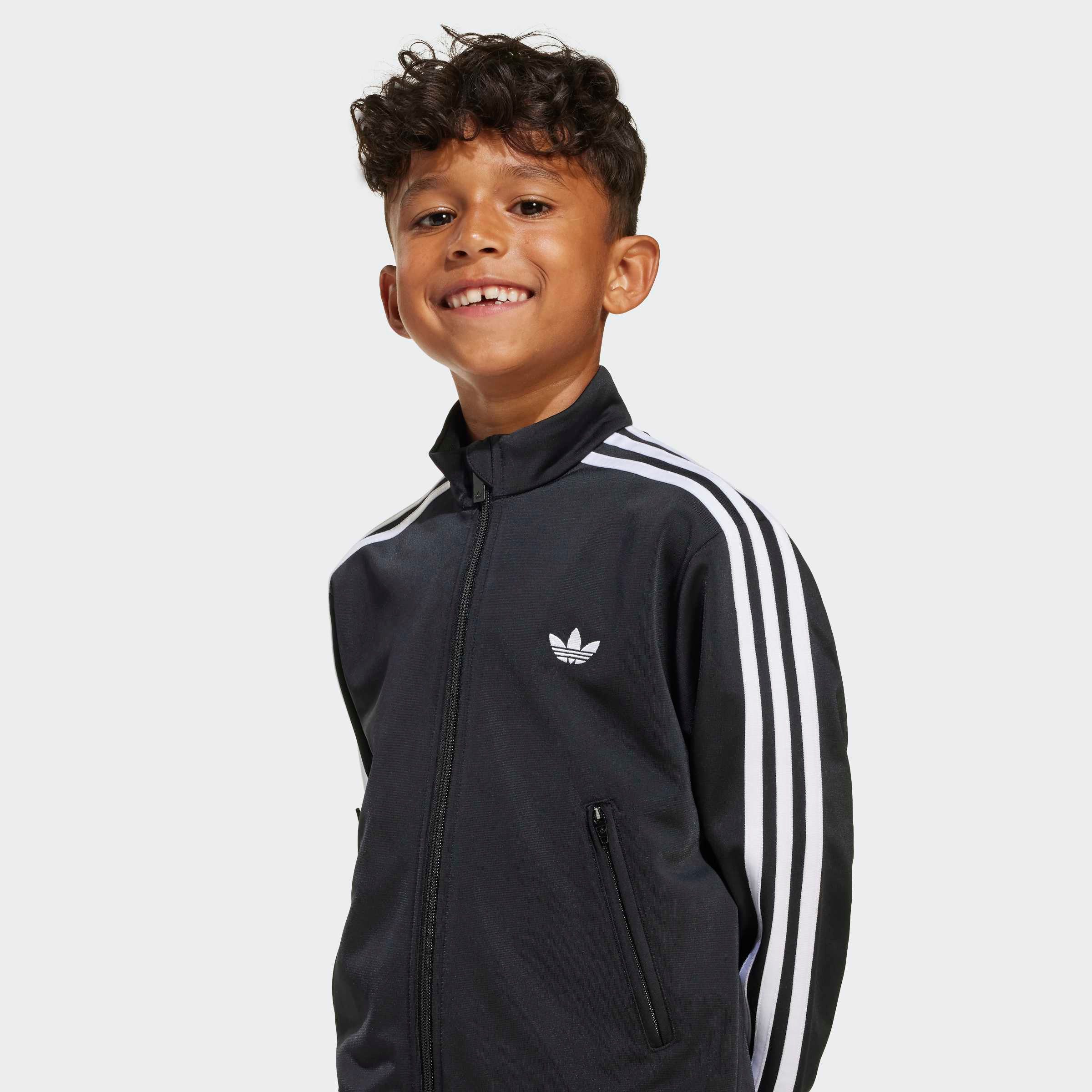 adidas Originals Trainingsanzug FIREBIRD (2-tlg), für Kinder, zweiteiliges Set, aus Polyester