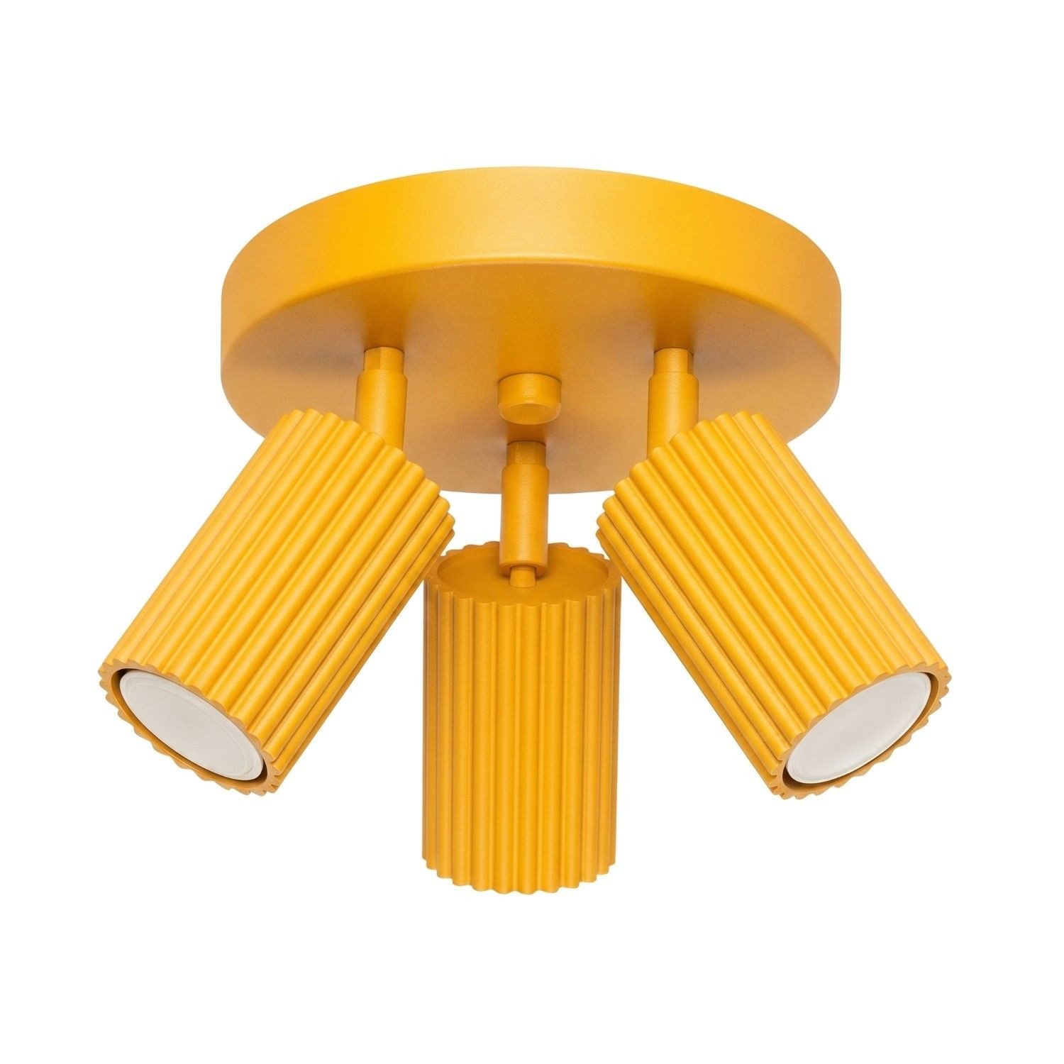 Licht-Erlebnisse Deckenstrahler BERTA, ohne Leuchtmittel, verstellbar 19.5 cm breit GU10 3-flammig Modern