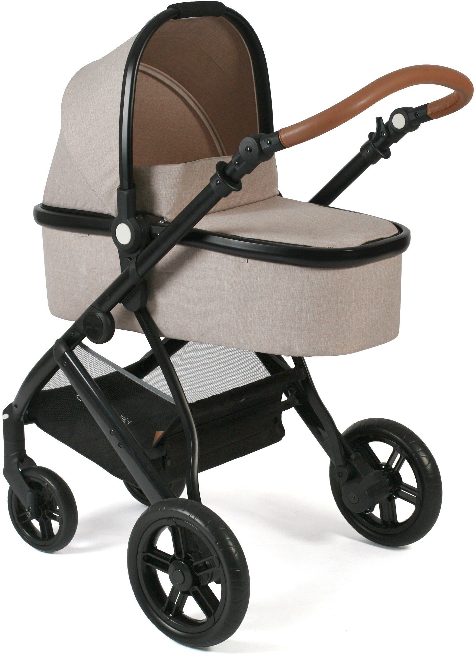 CHIC4BABY Kinderwagen Kombi-Kinderwagen Jeans ; Torre, Beige,