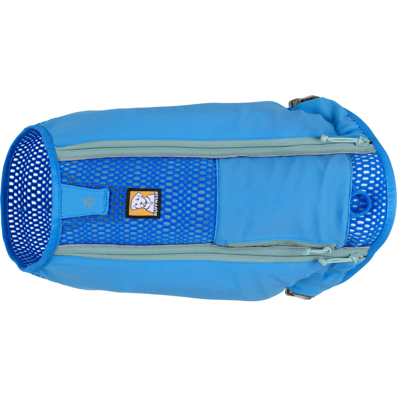 Ruffwear Hunde-Powergeschirr Trail Runner Weste™ 5080-410, Leichte Laufweste für Hunde mit Taschen