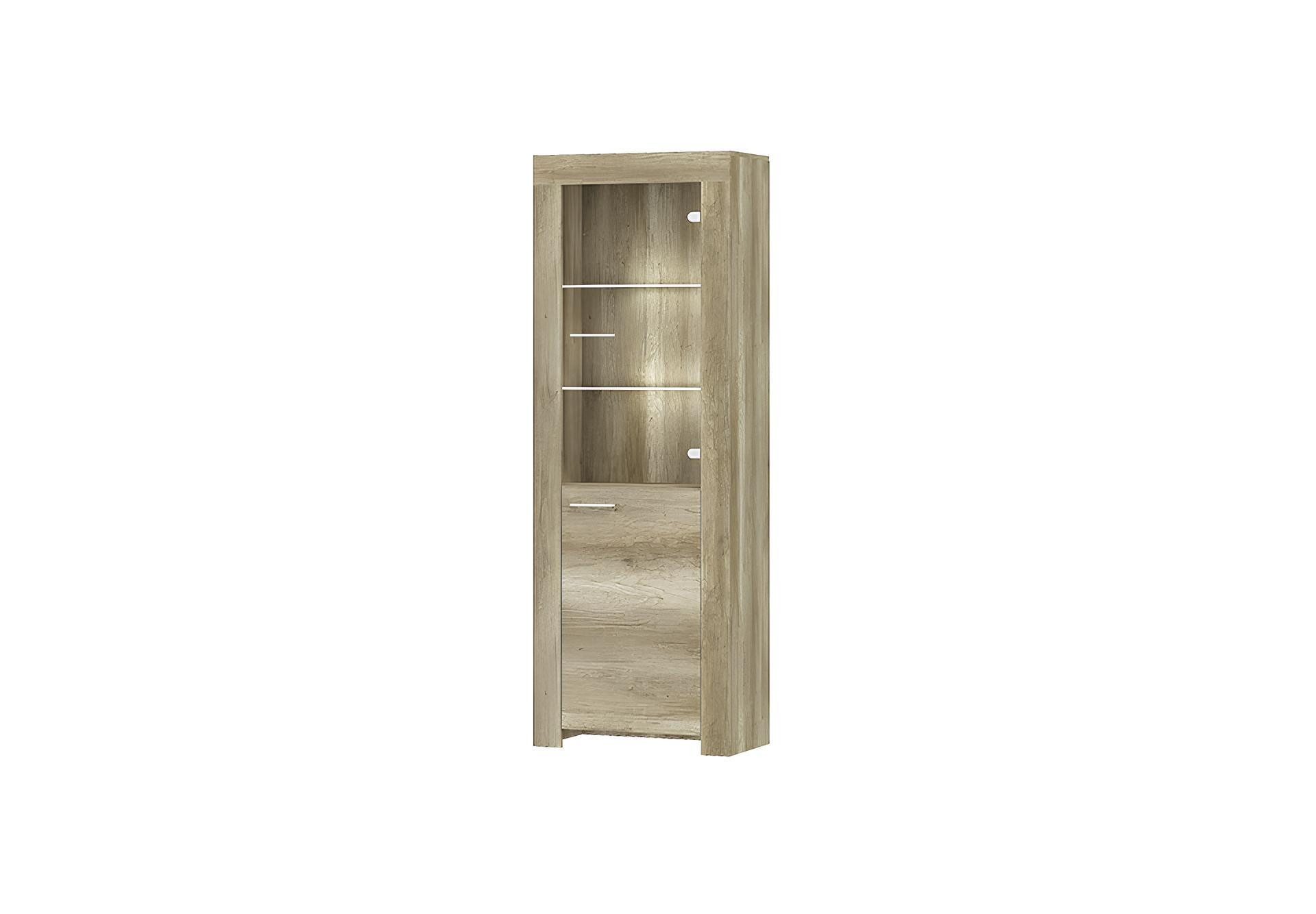 Xlmoebel Vitrine Holzvitrine RP70 - Moderner Esszimmerschrank mit Regal (Vitrine SWT70) Hergestellt in Europa