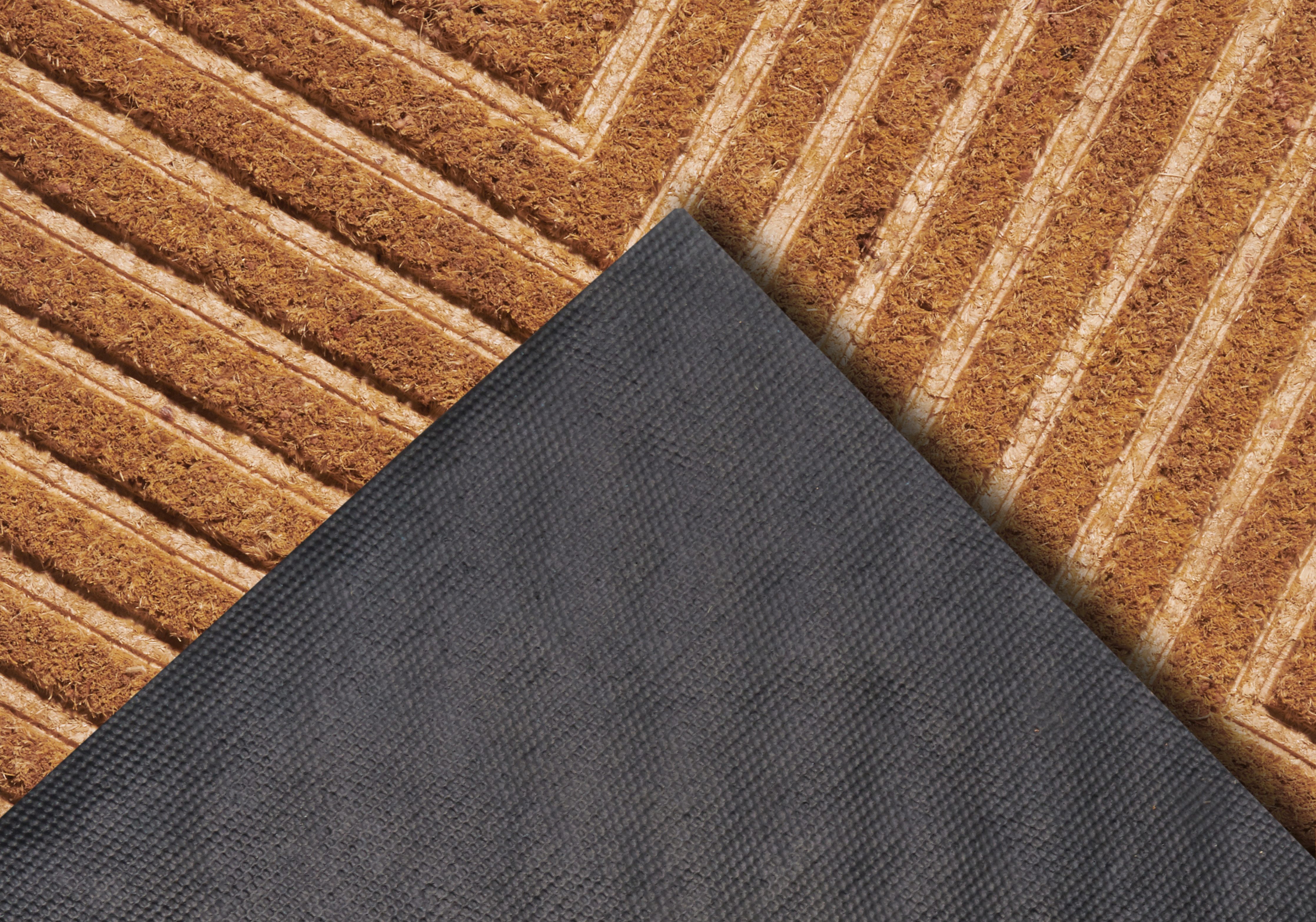 HANSE Home Fußmatte Mix Mats Kokos Geometric, Türmatte, rechteckig, Höhe: 15 mm, Strapazierfähig, pflegeleicht, robust, wetterfest, UV-beständig – Bild 3 von 5