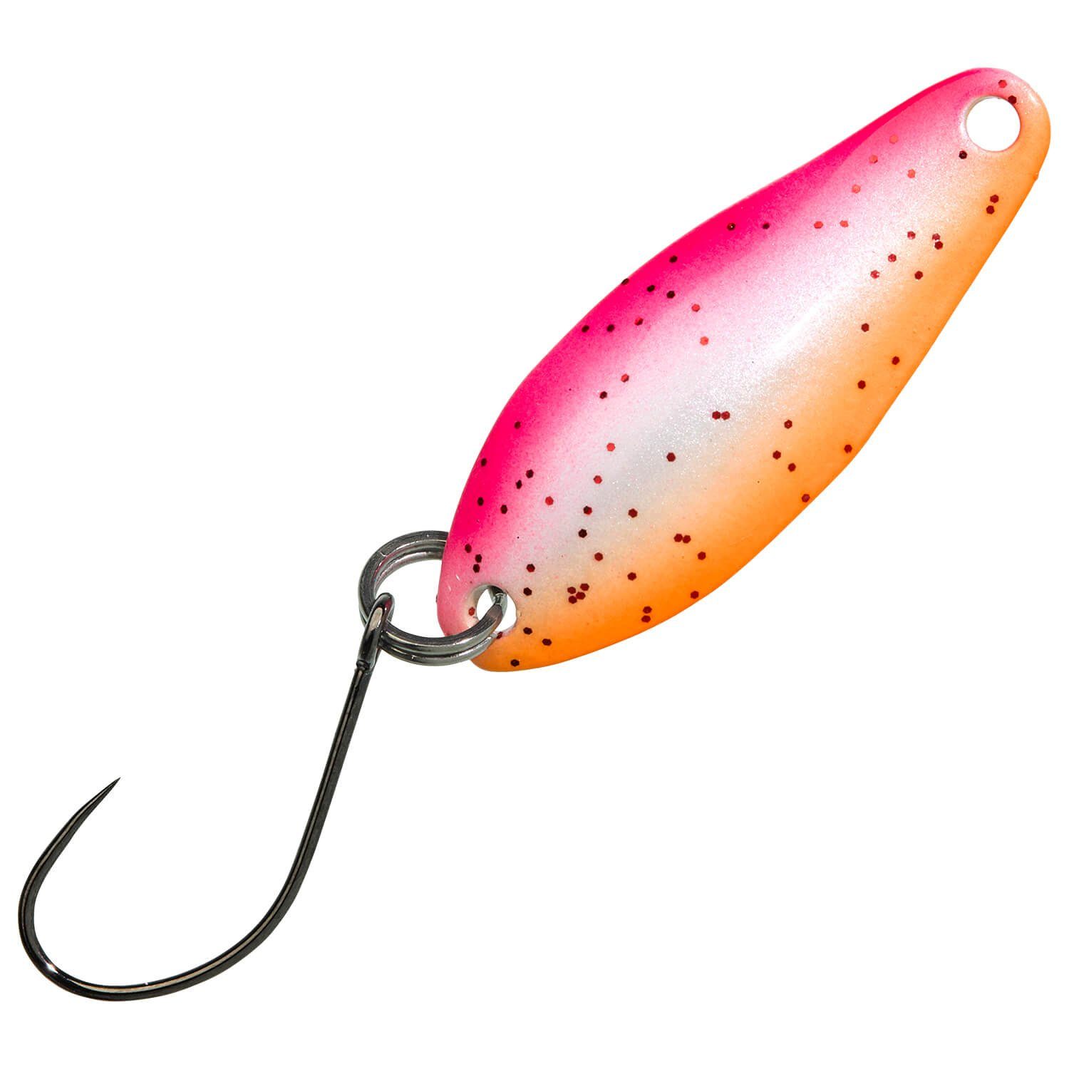 Gunki Fishing Kunstköder Gunki Drift Blinker Spoon 2,91cm Pink Orange Silber, (1-St)