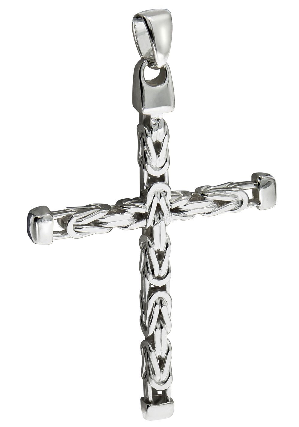 Firetti Kettenanhänger Schmuck Geschenk Silber 925 Halsschmuck Anhänger Kreuz, Made in Germany
