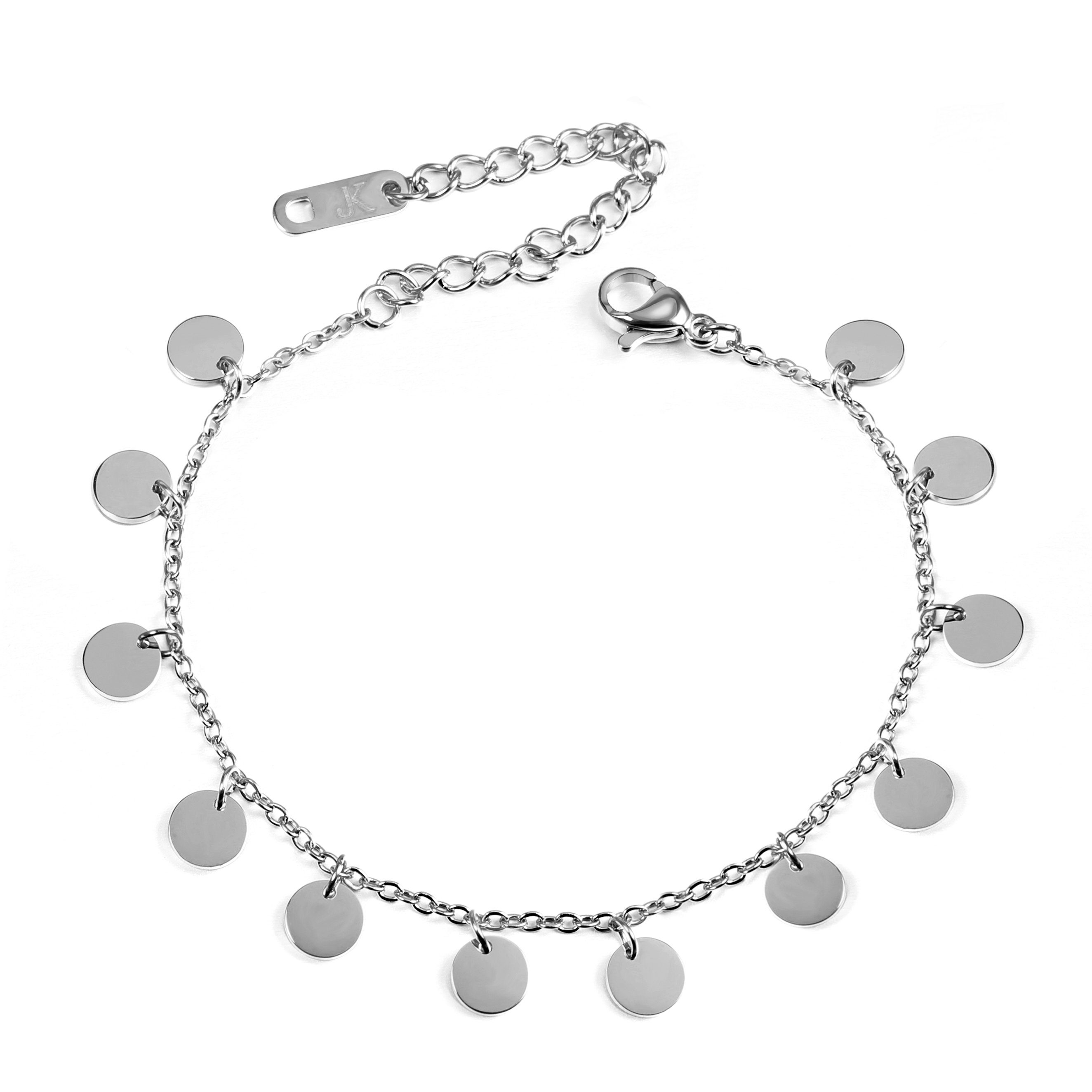 Kim Johanson Armband mit 12 Plättchen – Eleganter & zeitloser Schmuck, Edel günstig online kaufen