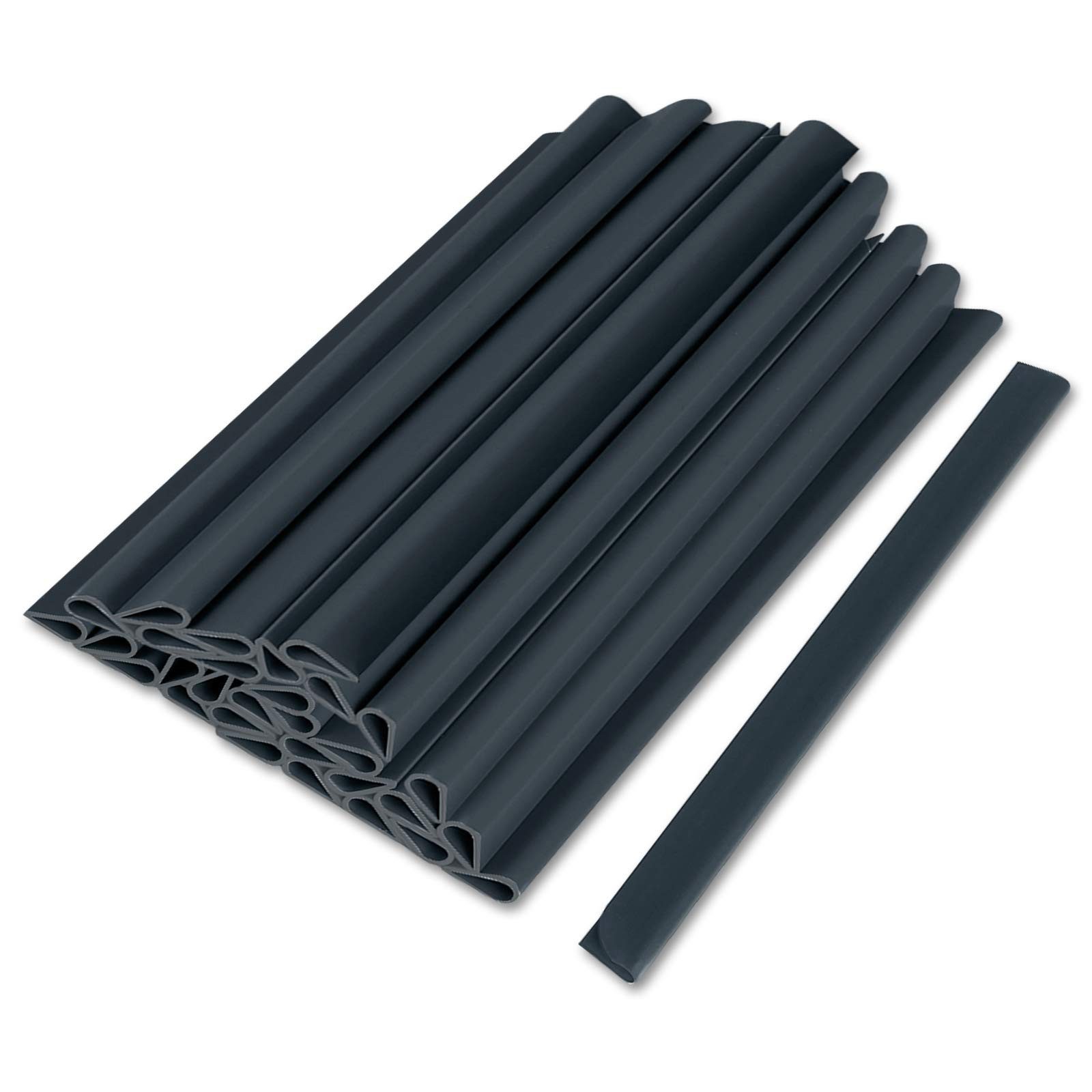 FIVMEN Klebe-/Klemmset PVC Sichtschutzstreifen Befestigungsclips Sichtschutz Klemmstreifen, PVC sichtschutzstreifen, (50-tlg), 50 Stück, Anthrazit