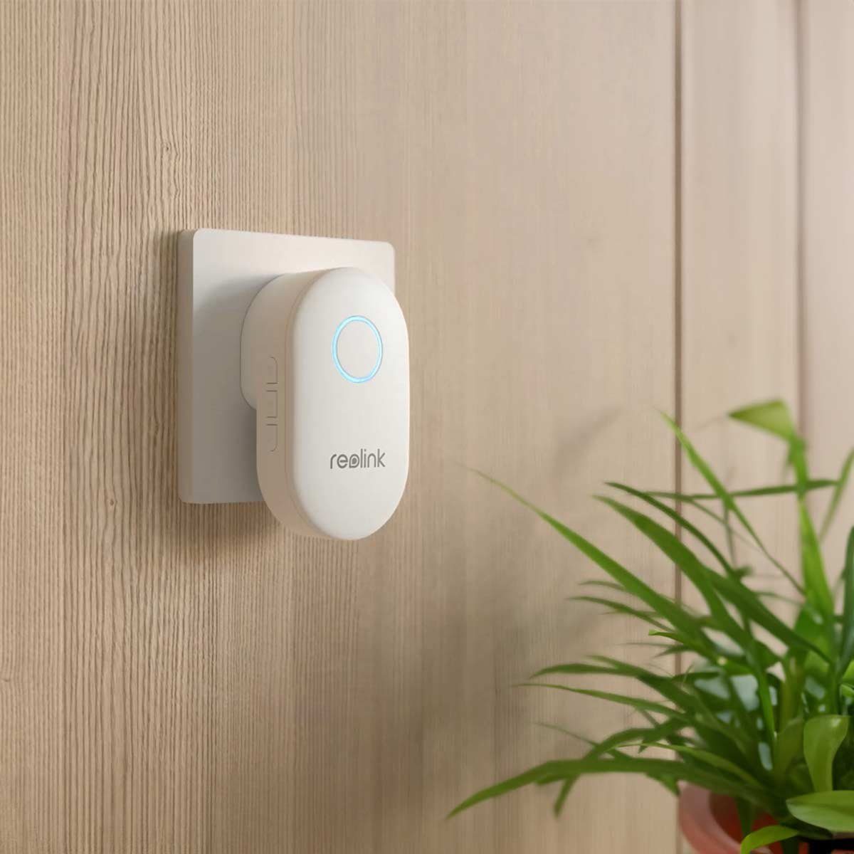 Reolink Video-Türsprechanlage D340W Video Doorbell WiFi 5 MP Video-Türklingel mit Gong (2-tlg., Personenerkennung)