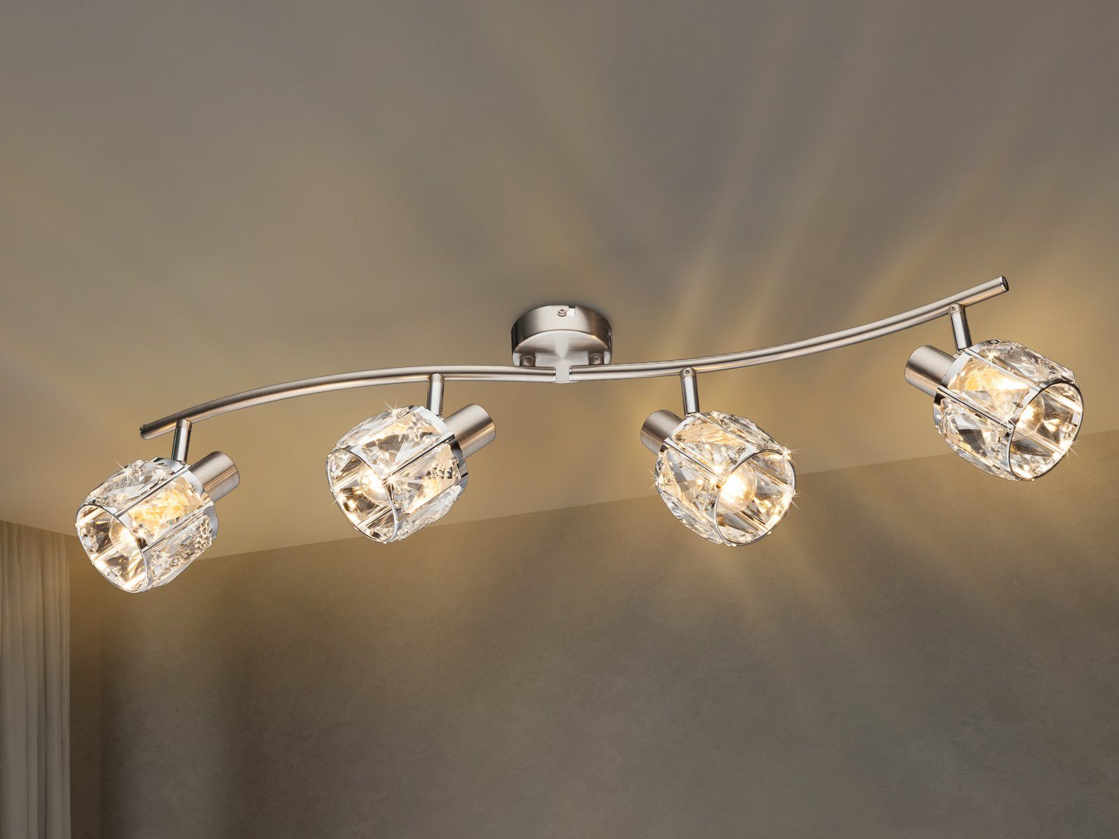 GLOBO LIGHTING LED Deckenstrahler, Dimmfunktion, LED günstig online kaufen