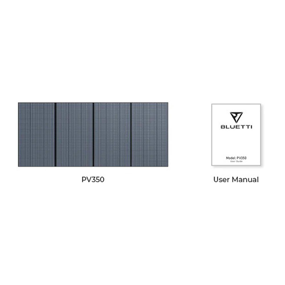 für Solarmodell Solaranlage (1 350W Stromerzeuger), IP65 PV350 350W Schutz BLUETTI BLUETTI Solarpanel,