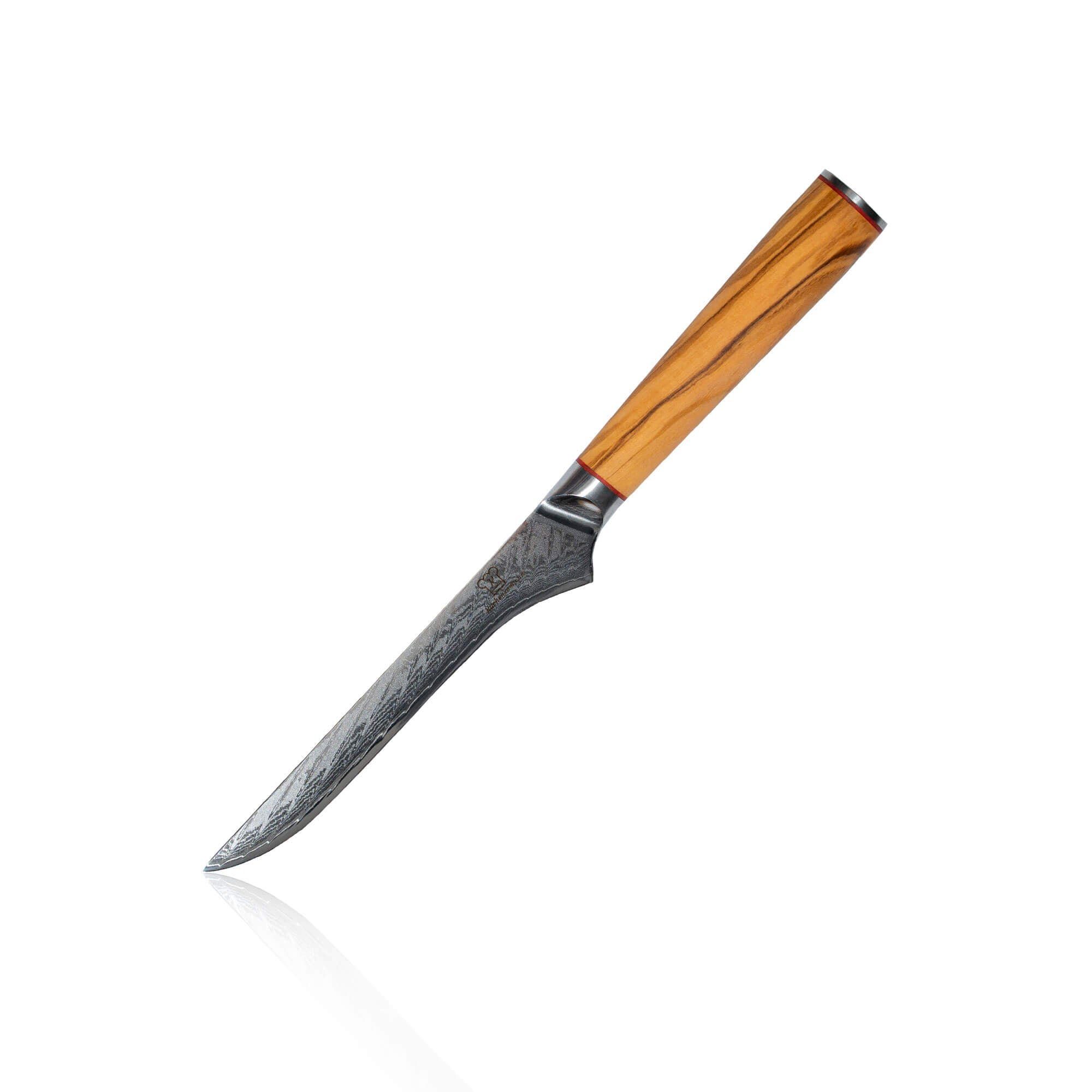 Küchenkompane Damastmesser Mokuzai Filetiermesser Damaszener - 67 Lagen Damaststahl