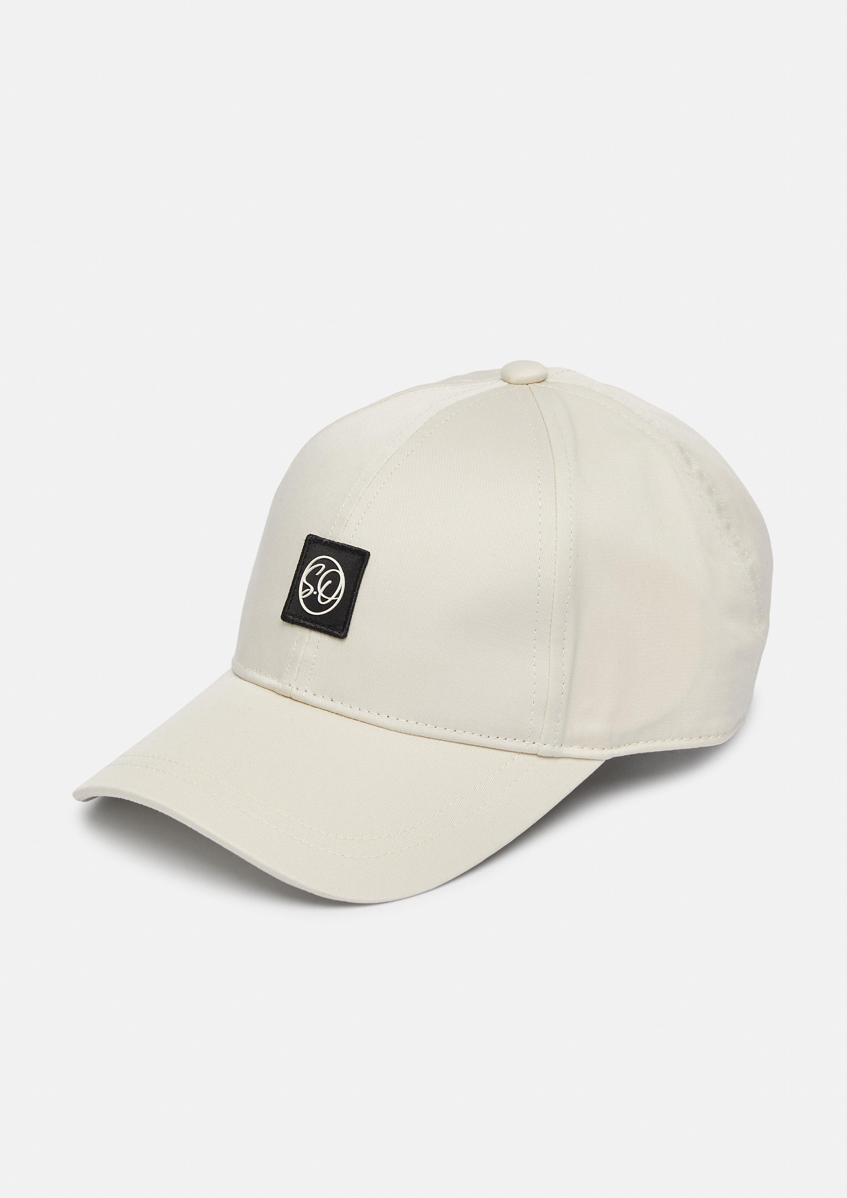 Schirmmütze Basecap aus Twill mit Logo-Patch