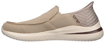 Skechers DELSON 3.0- Slip-On Sneaker Freizeitschuh mit Slip Ins-Fersenpart für einen leichten Einstieg