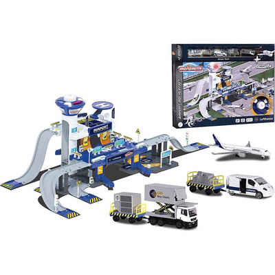 majORETTE Spielzeug-Auto »Creatix Flughafen Lufthansa + 5 Fahrzeuge«