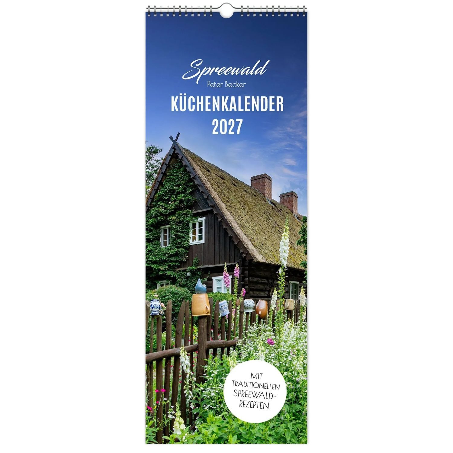 Schubert Wandkalender Küchenkalender Spreewald 2027 NEU! inkl. Rezepte