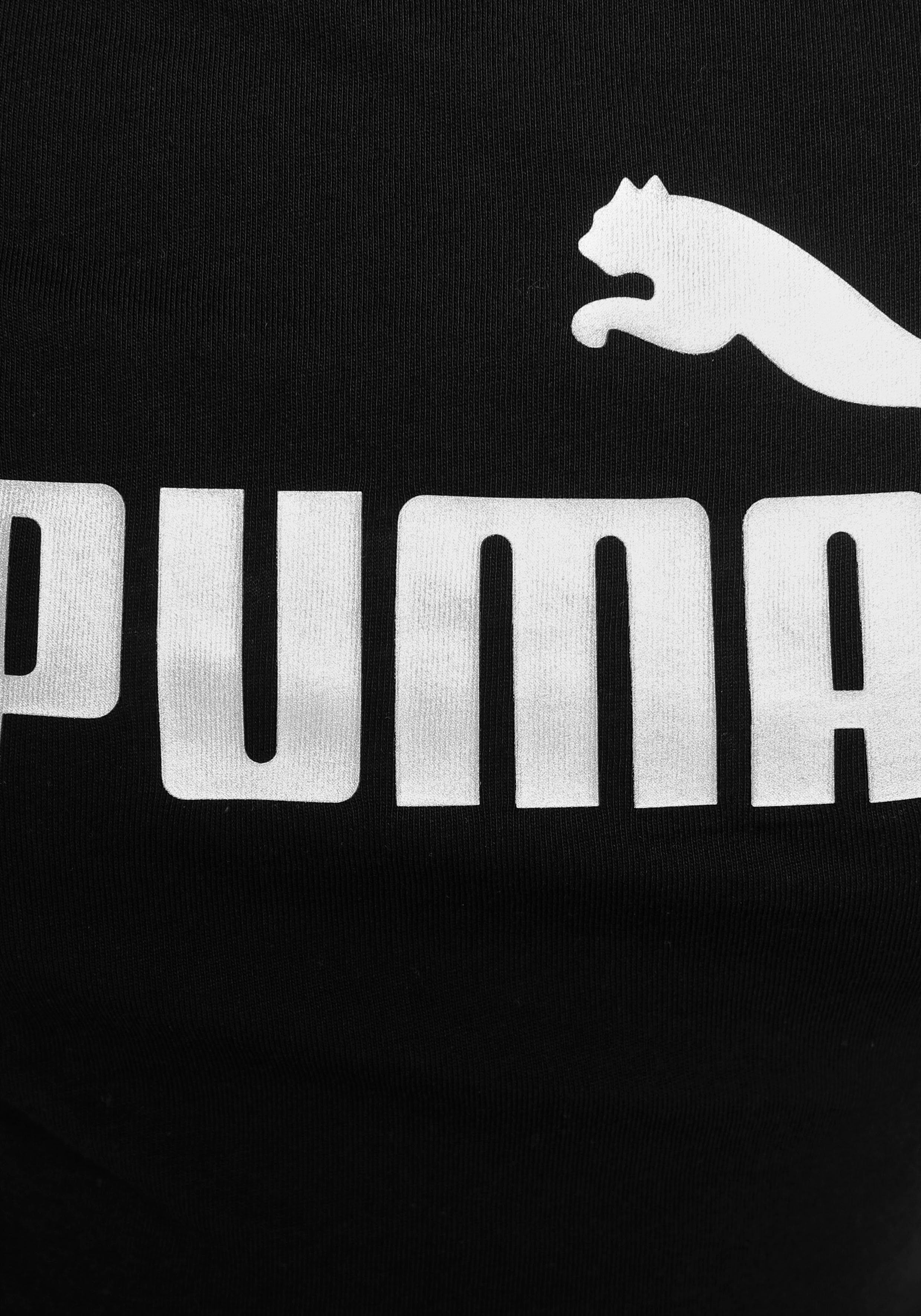 G T-Shirt LOGO TEE Black PUMA Puma ESS+