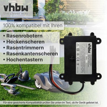 vhbw kompatibel mit Bosch Indego S+ 350, S+ 400, S+ 500 Akku Li-Ion 2000 mAh (18 V)