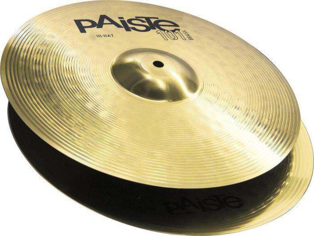 Paiste Schlagzeug Paiste 101 Brass 13 Hi Hat Becken, 13 Zoll