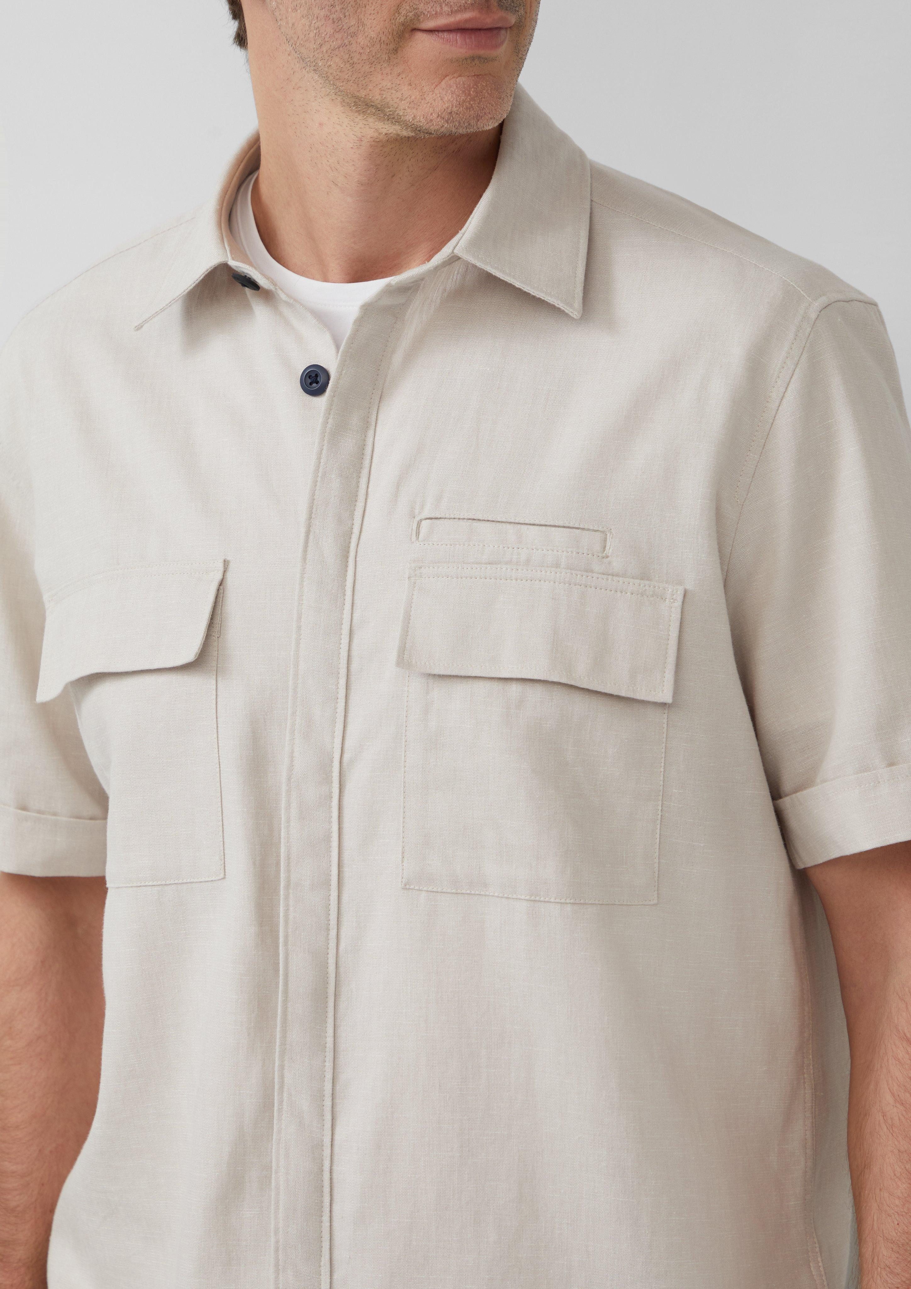 s.Oliver BLACK LABEL Kurzarmhemd Regular Fit: günstig online kaufen