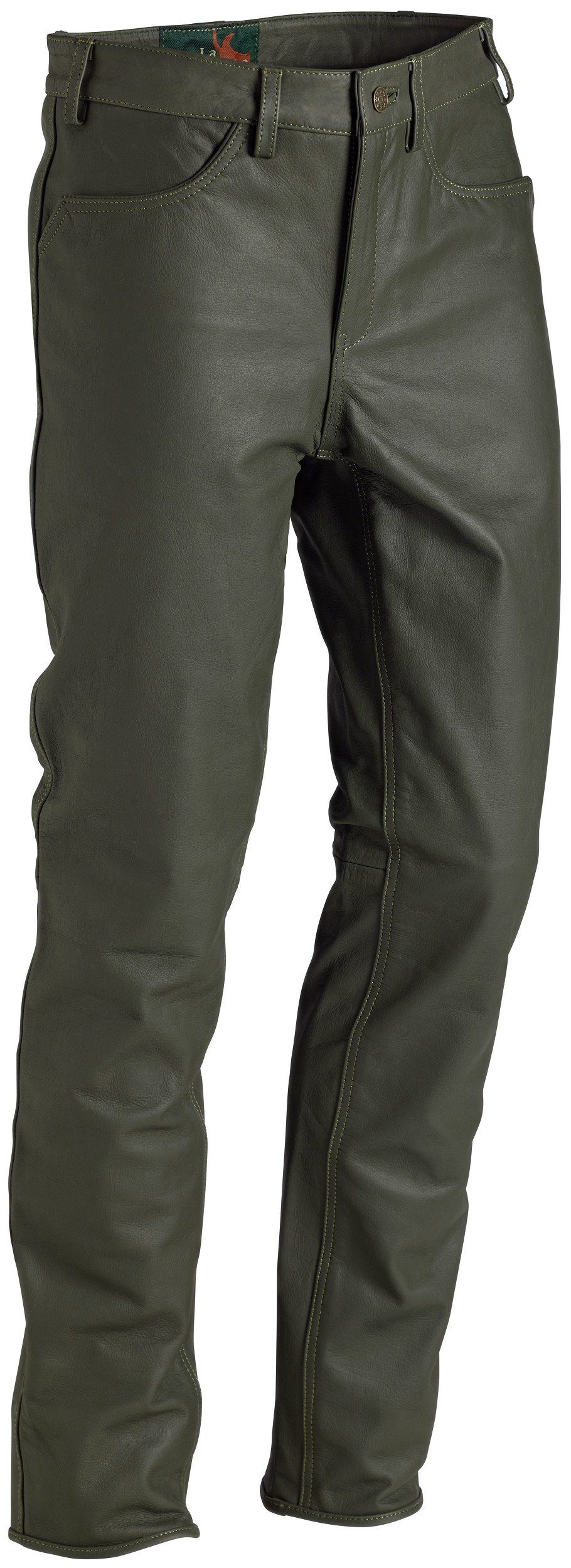 La Chasse® Lederhose Jagd Lederhose aus Büffelleder Damen strapazierfähig Büffellederhose