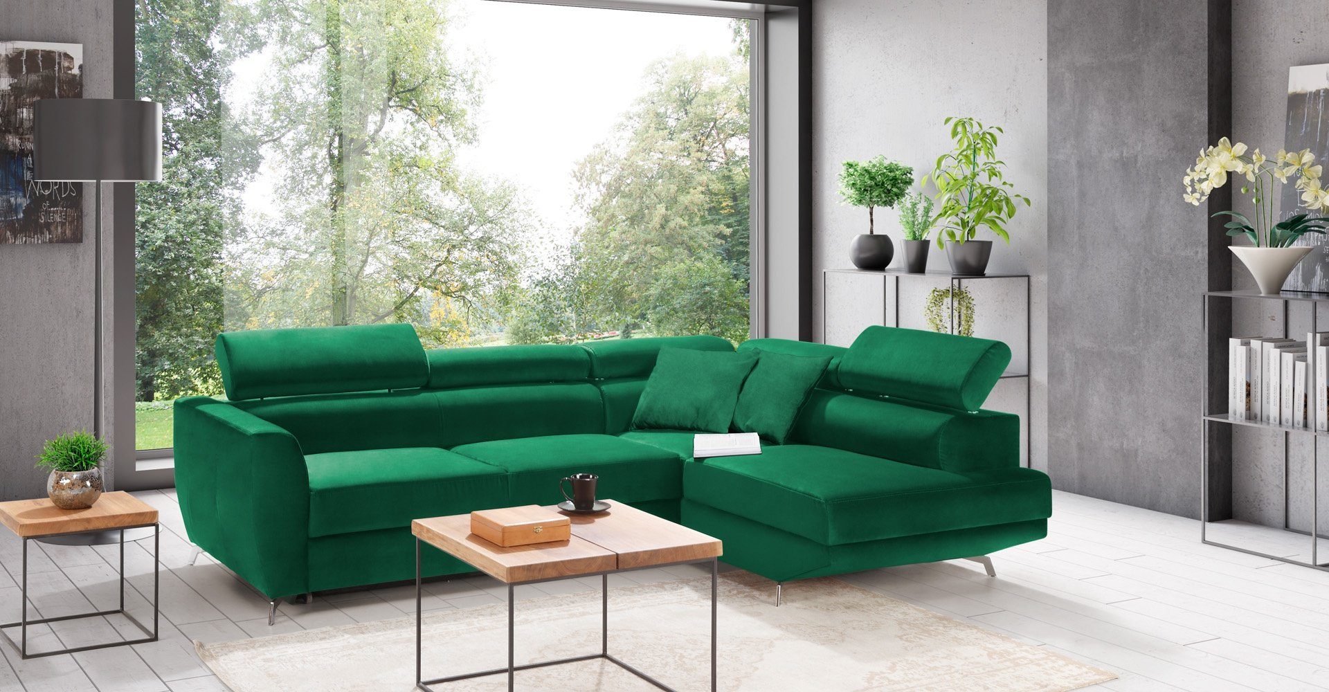 JVmoebel Ecksofa Ecksofa L-Form Sofa Couch Design Couch Polster Neu, Made in Europe
