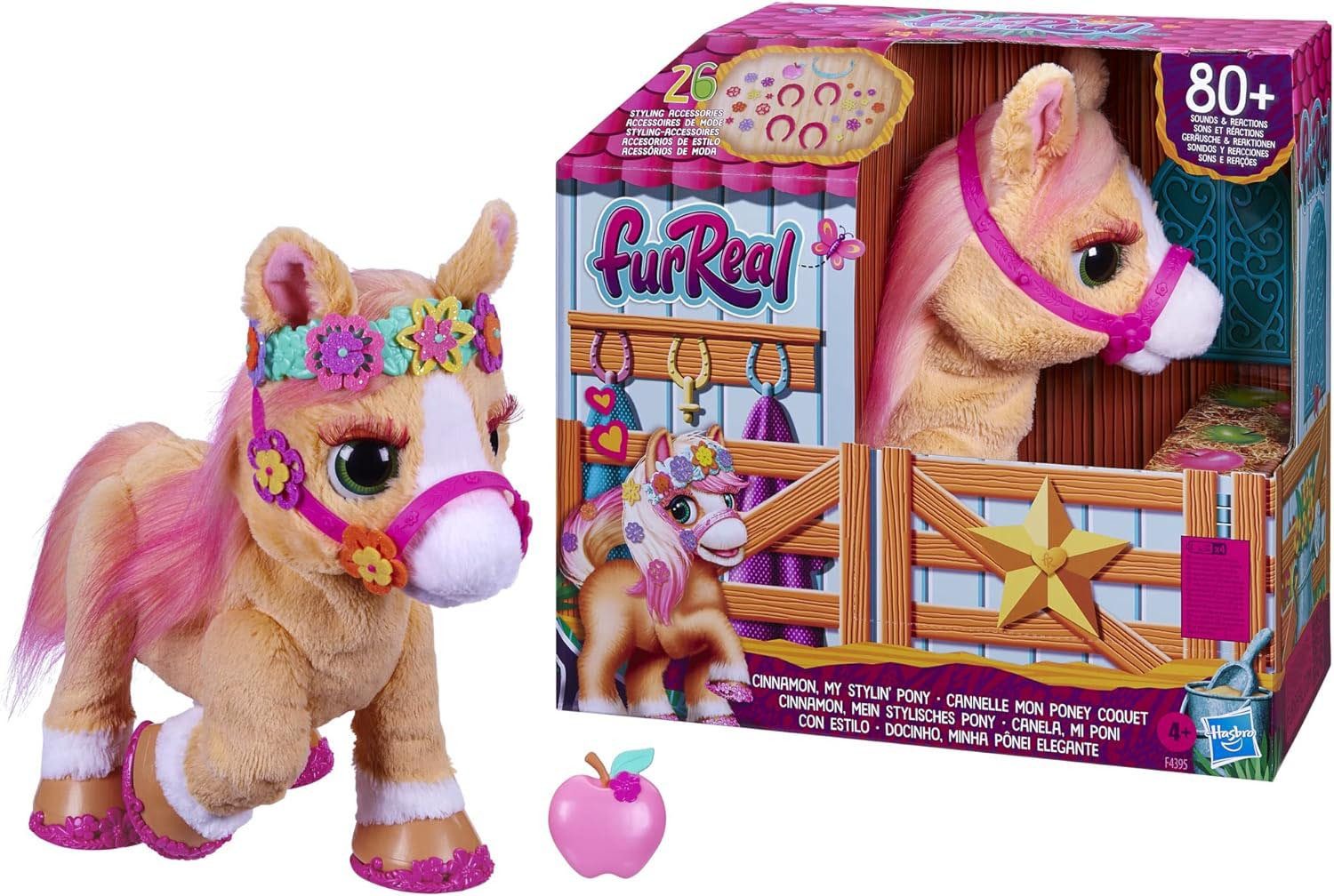 Spielfigur Hasbro F43955L0 - furReal Cinnamon, mein stylisches Pony