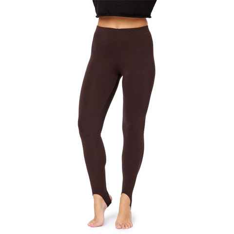 Bellivalini Leggings Damen Warme Thermoleggings BLV50-321 (1-tlg) Gefüttert, mit Fußsteg