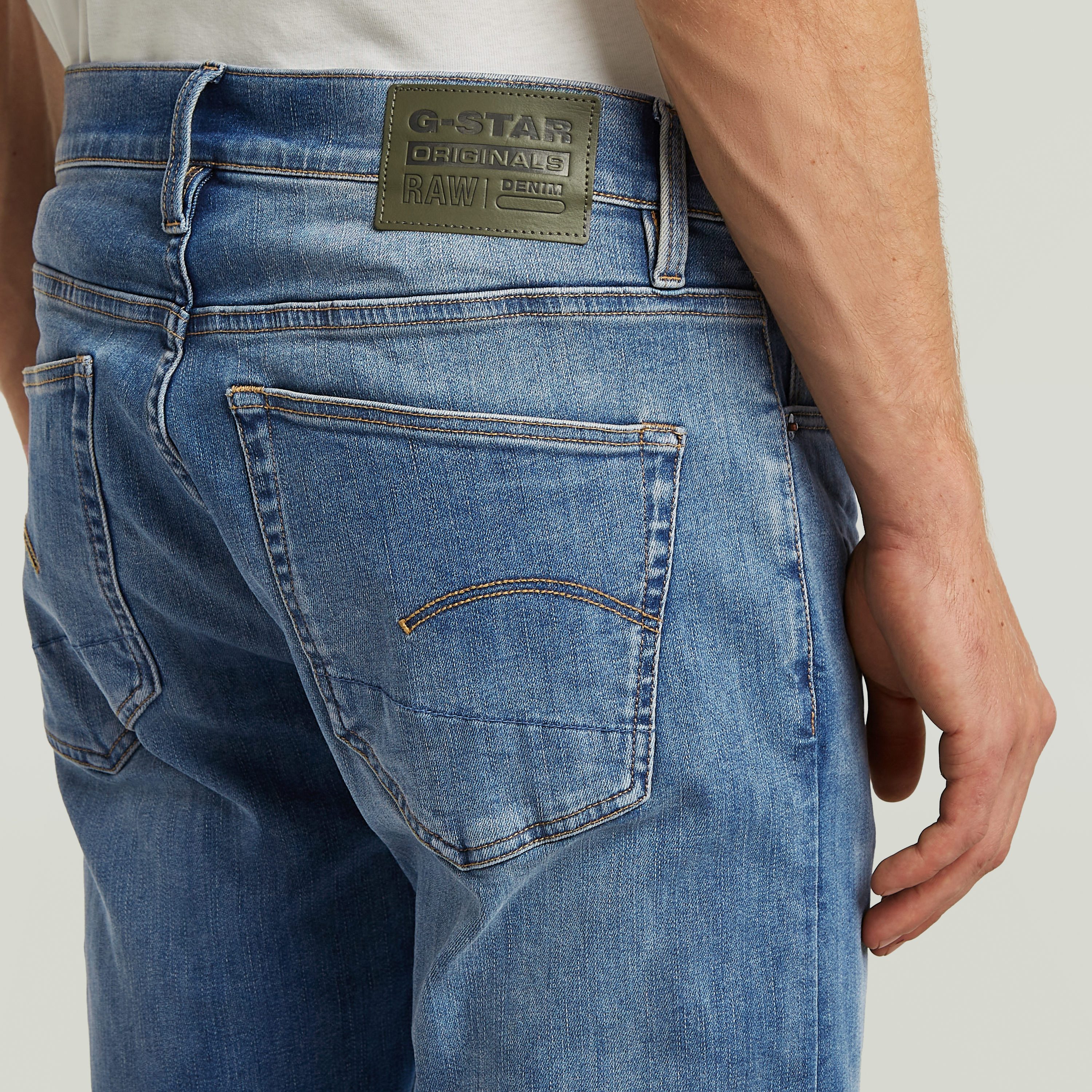 G-STAR Slim-fit-Jeans 3301 Slim mit toller Waschung und Elasthan