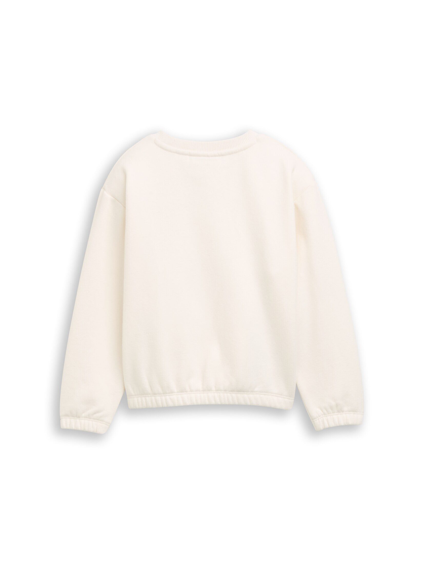 TOM TAILOR Sweatshirt Strick & Sweatshirts Cropped Sweatshirt mit Wendepailletten