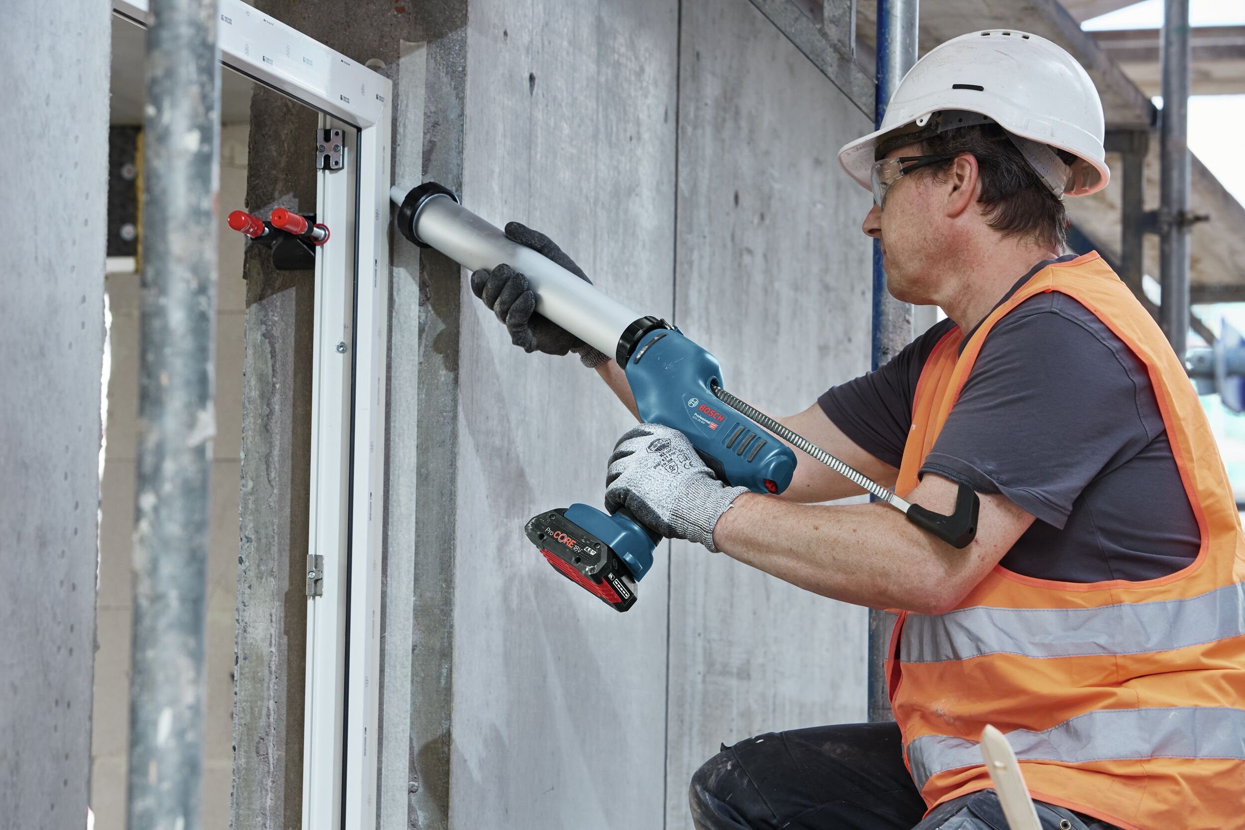 Bosch Professional Akku-Kartuschenpistole GCG 18V-600, Kartuschenpresse Ohne Akku - im Karton