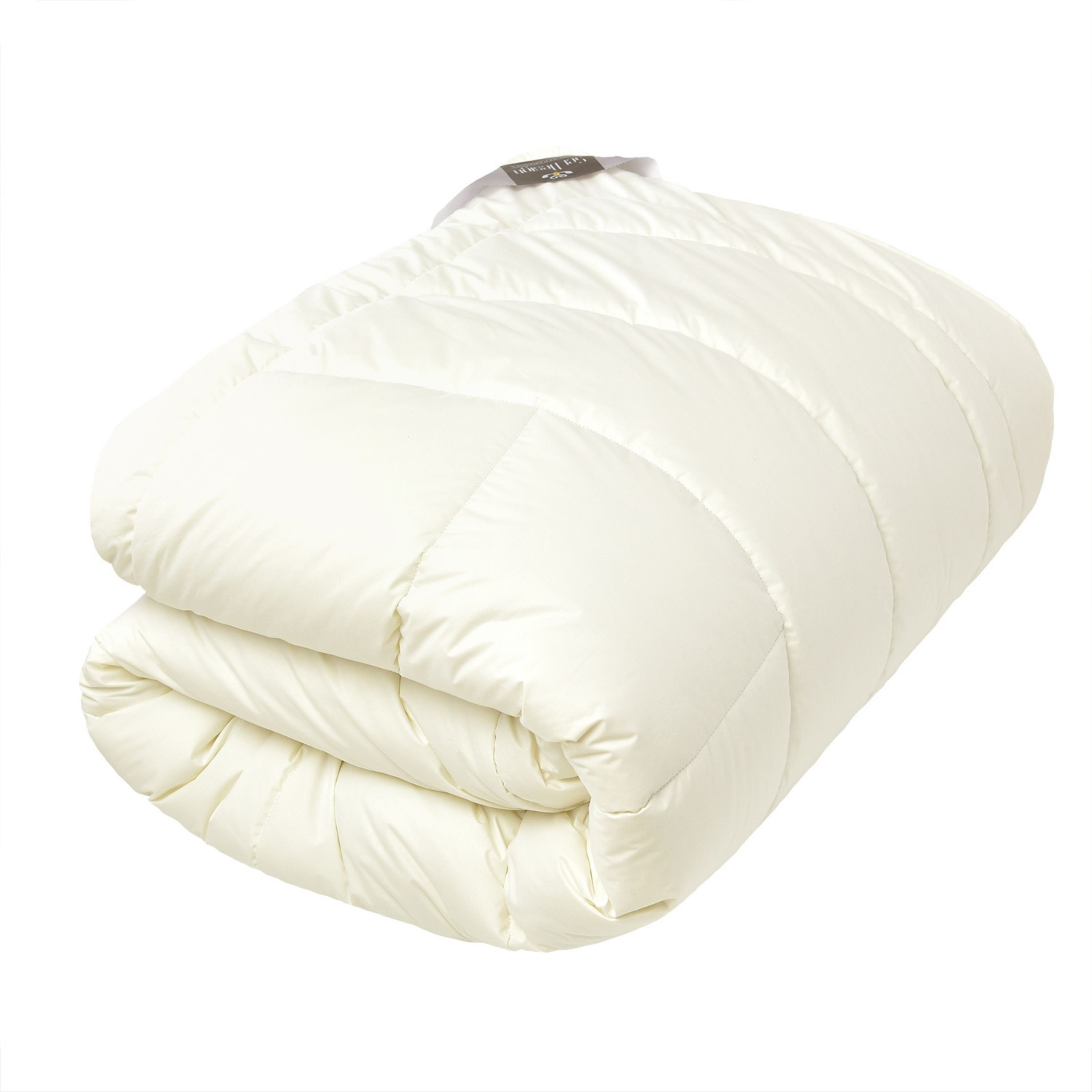 SEI Design Naturfaserbettdecke Schurwolldecke - Winterdecke 200x220 extra warm, Füllung: 100% Schurwolle, Bezug 100% Baumwolle – Bild 5 von 5