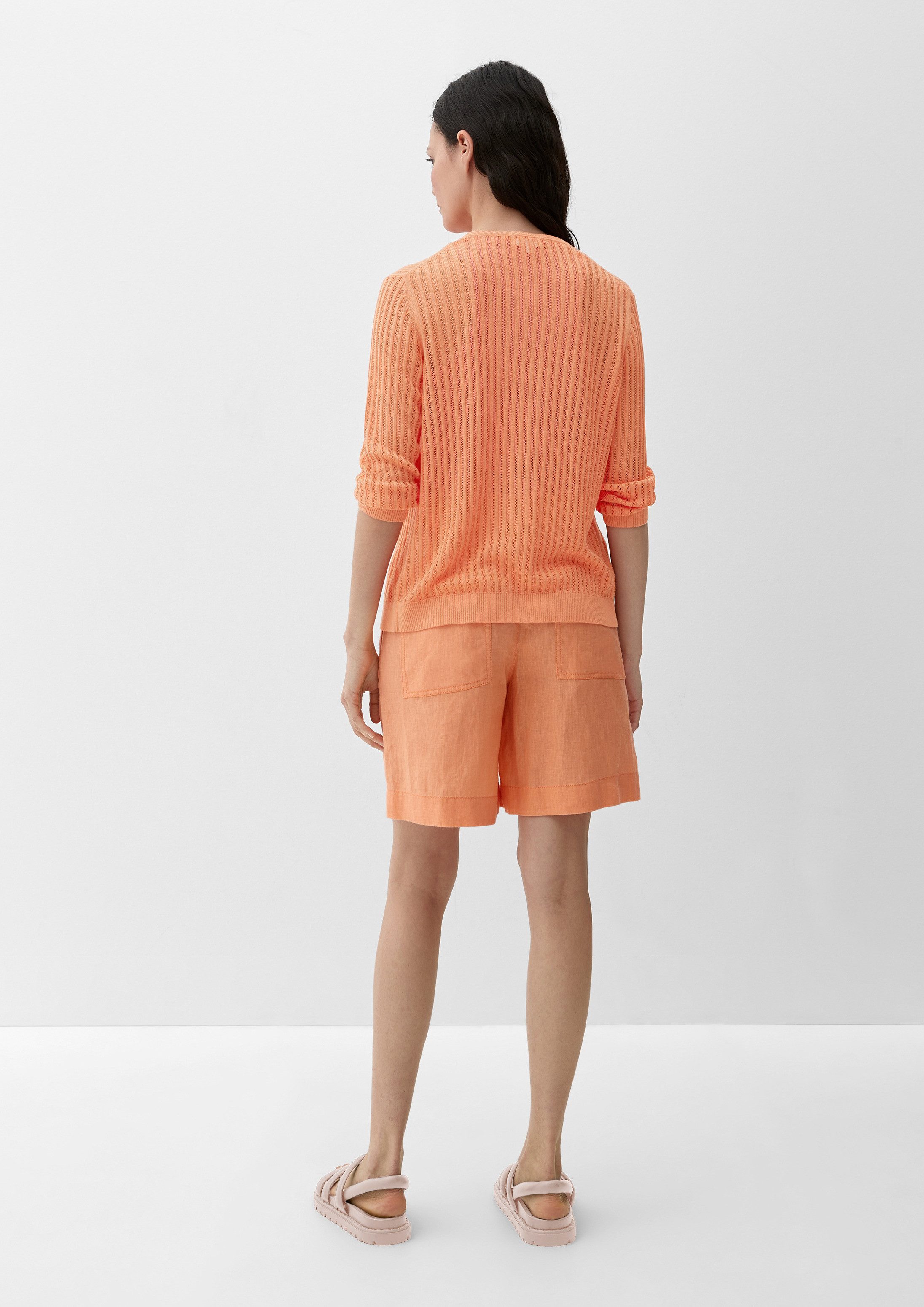 s.Oliver Cardigan Strickjacke Strickjacke aus Viskose